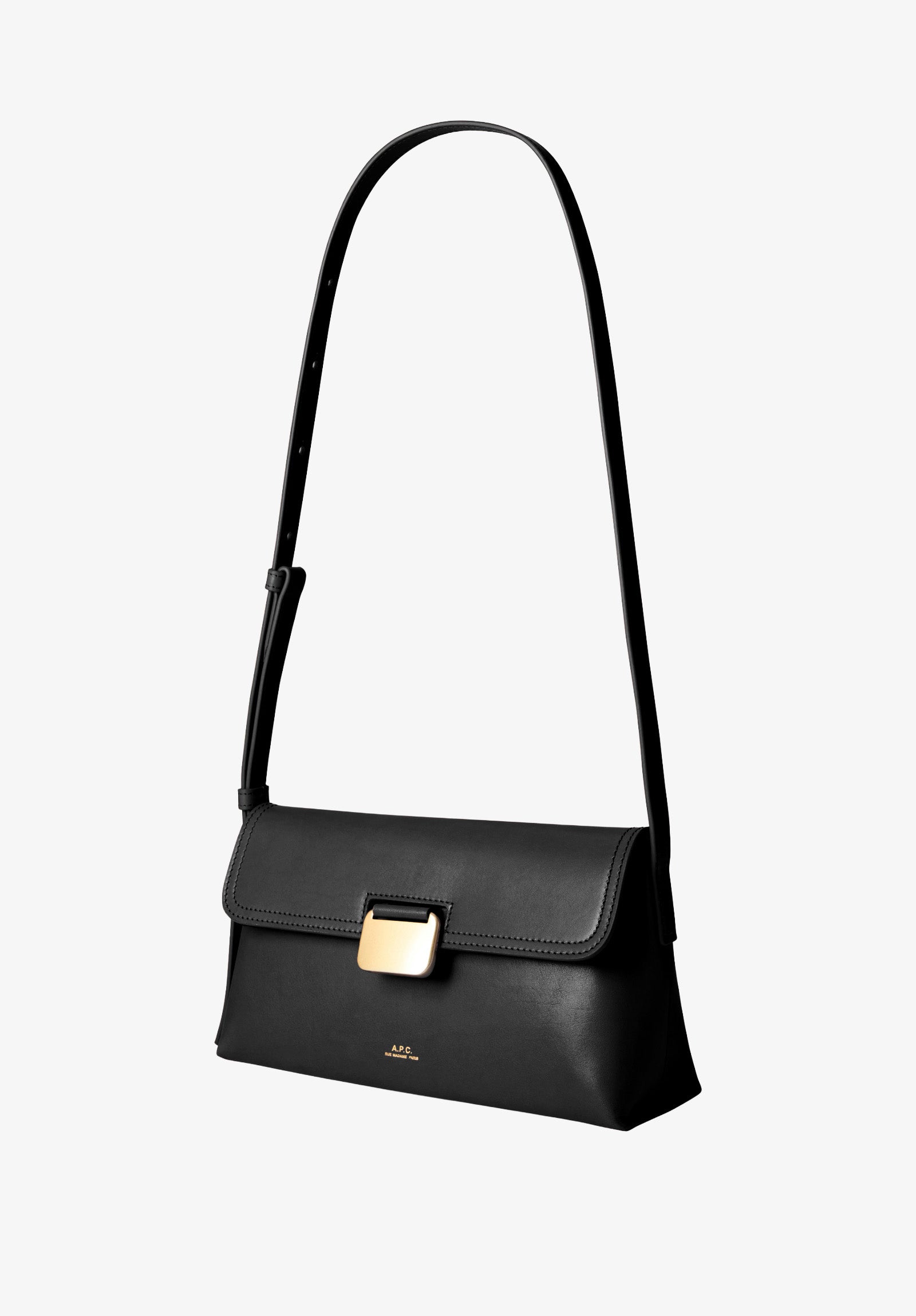 A.P.C. Simone Small Tasche TU Umhängetasche Goldverschluss