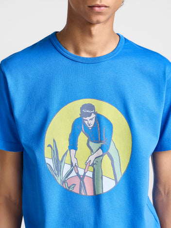 J.W. Anderson Gardener T-Shirt Lemon Gelb Baumwolle