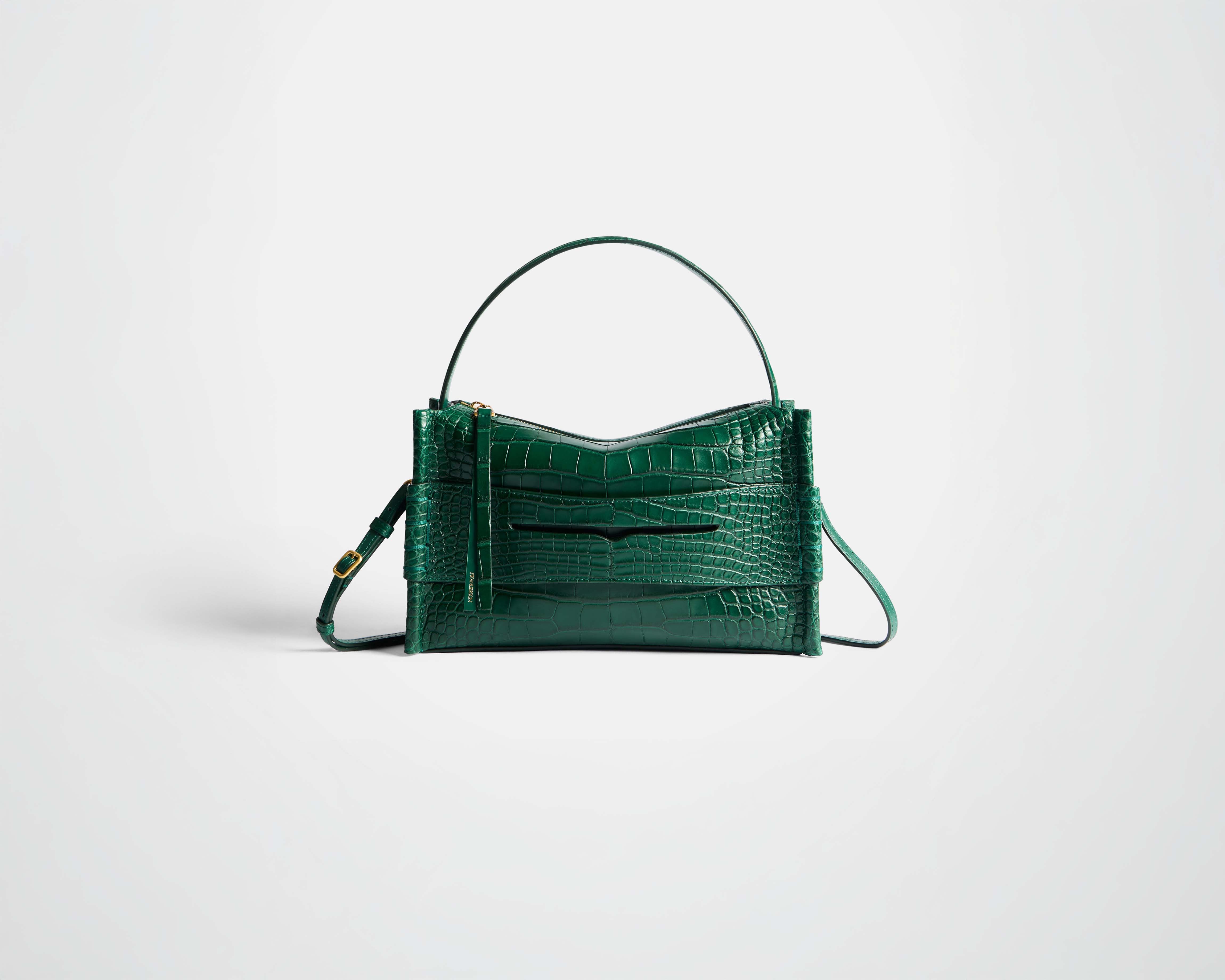J.W.Anderson Bags Loafer Tasche Pinie Alligatorleder