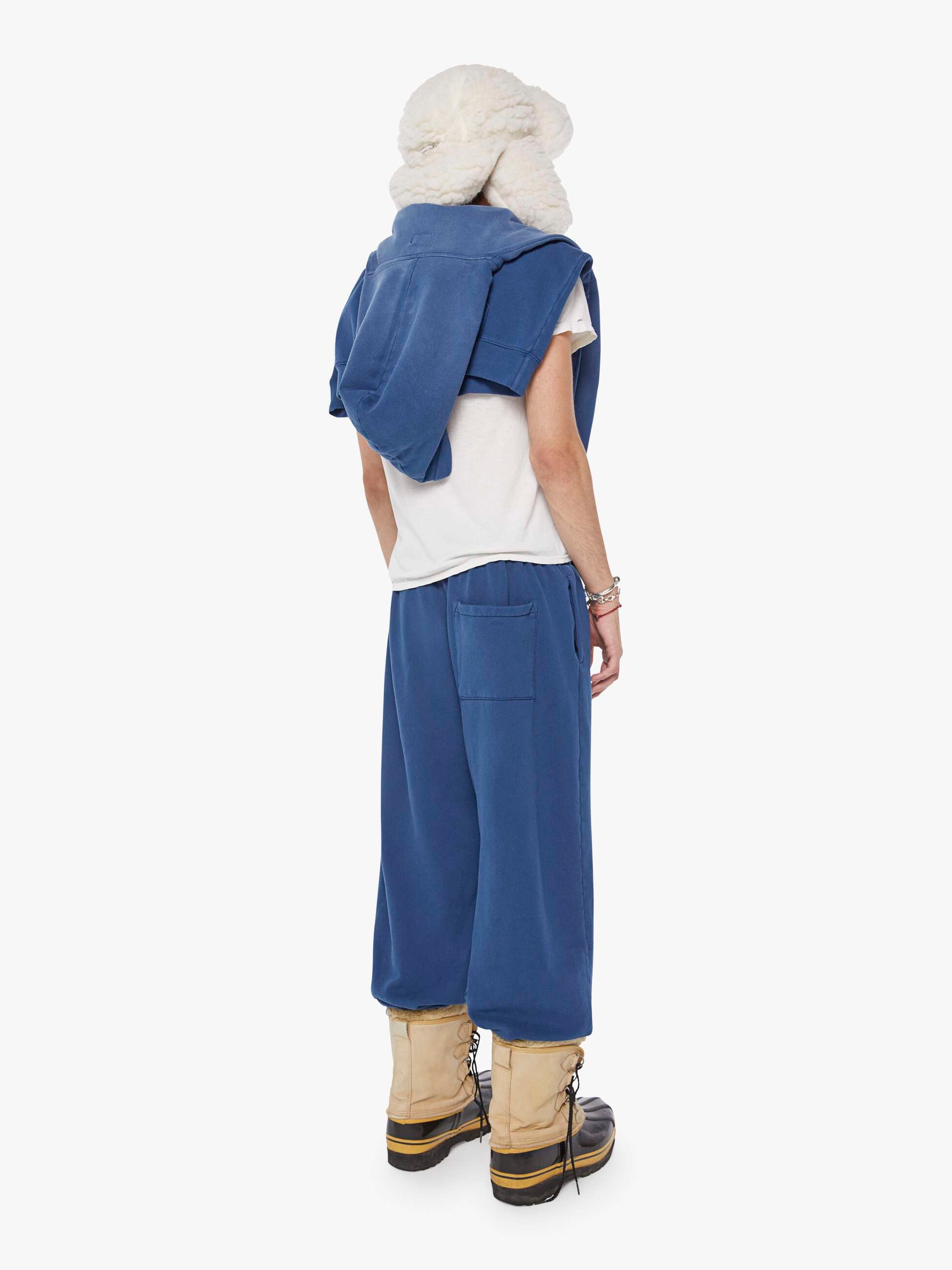 Mother The Nightshift Jogginghose Blue Smoke Baumwolle
