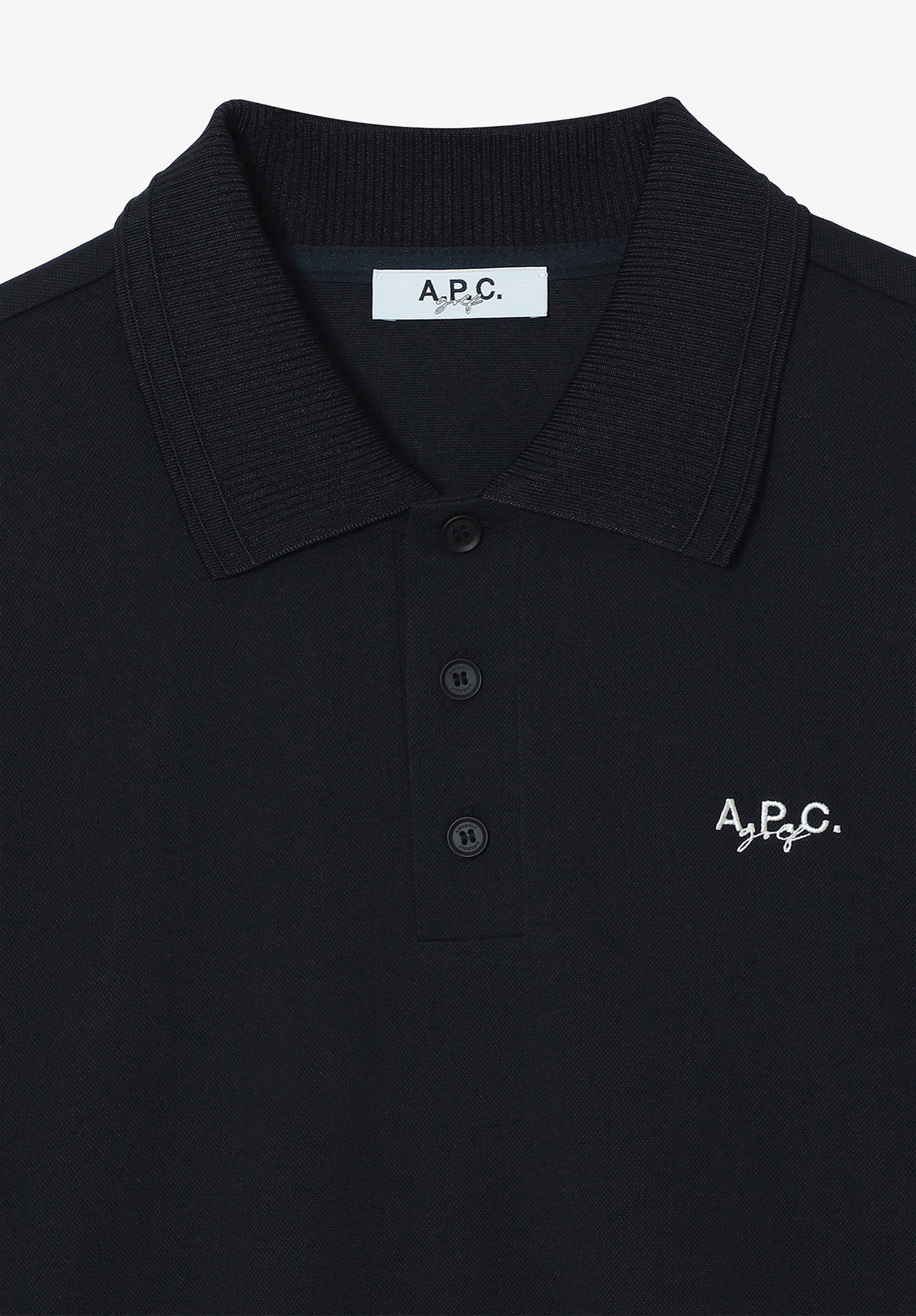 A.P.C. Golf Logo-Polohemd Poloshirt Gr. M