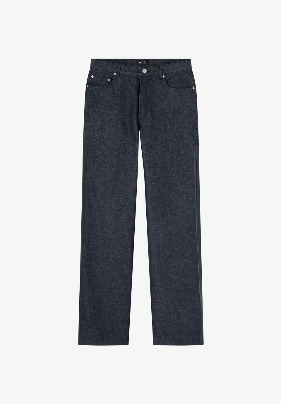 A.P.C. FRGMT. Sally Jeans Raw Denim weit blau