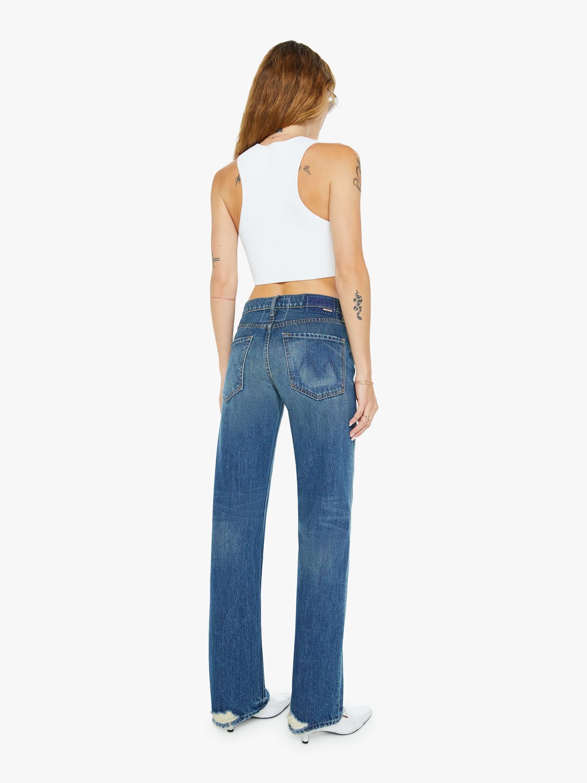 Mother Denim The Reifler Jeans After Midnight Blau