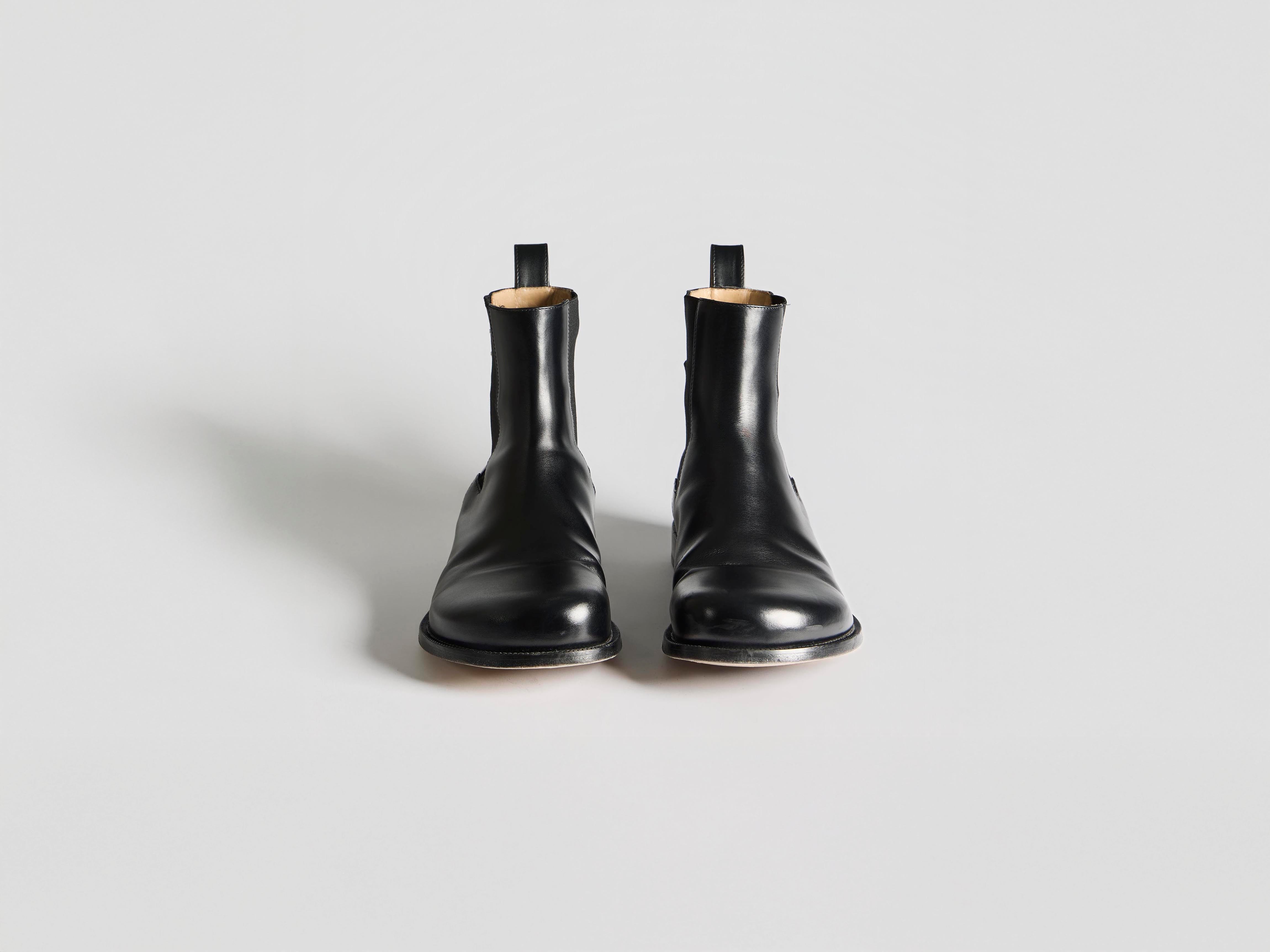 J.W.Anderson Shoes Chelsea Loafer Boots Schwarz Herren
