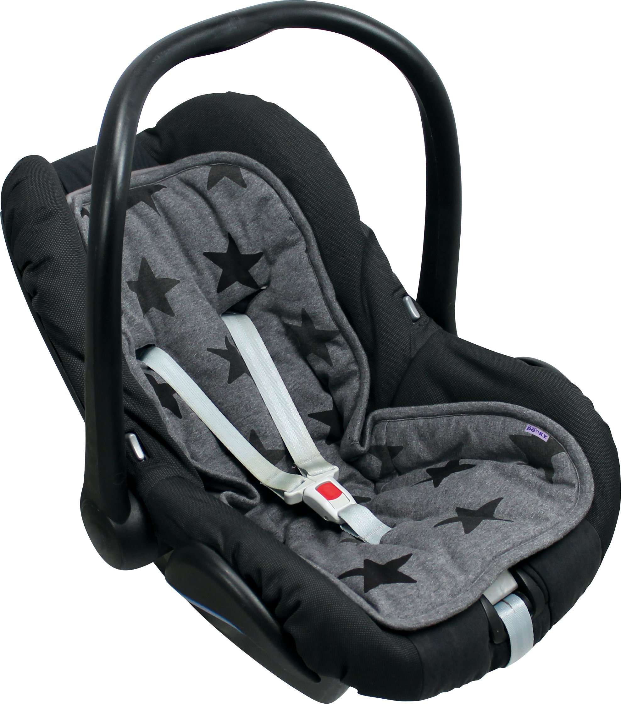 Dooky Care Multicomforter Einlagekissen Buggy Grey Star