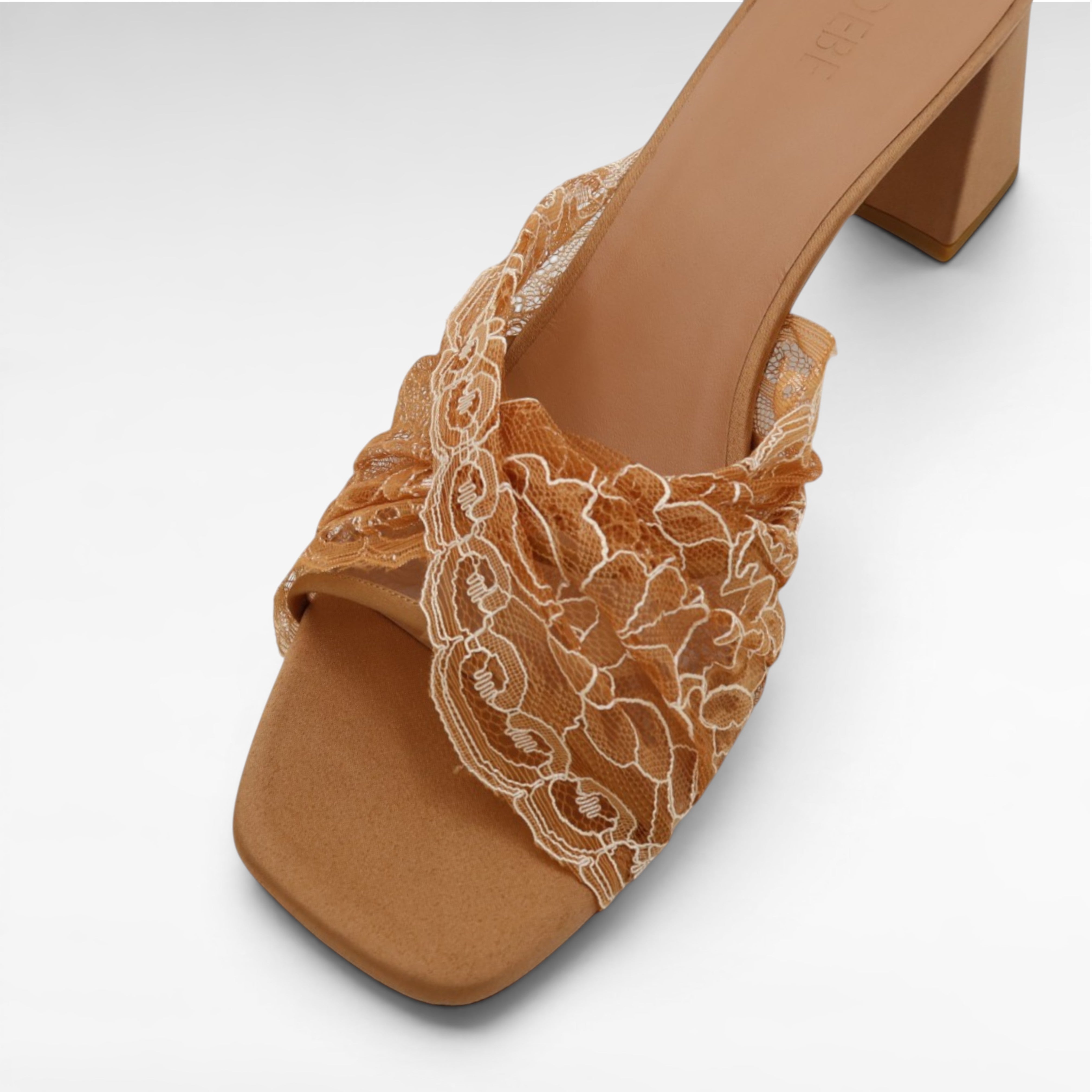Gedebe Arya Mule Mules Spitze Transparent Gr.38