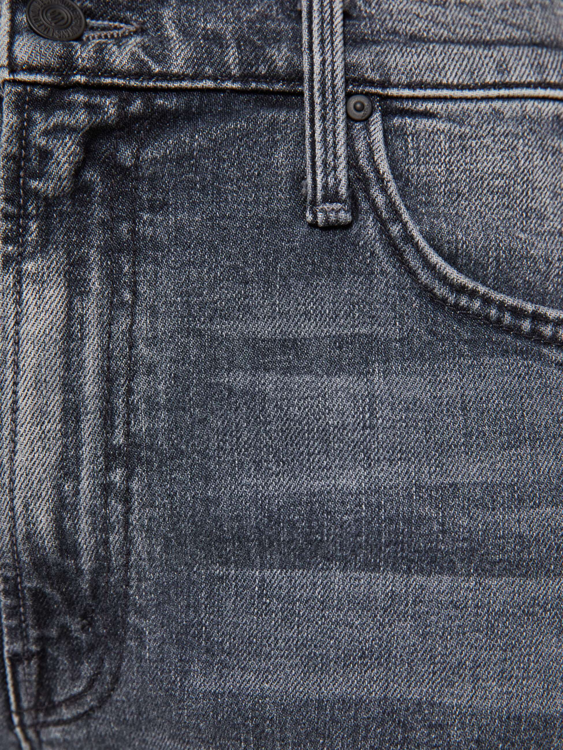 MOTHER The Dodger Flood Jeans Outta Sight Grau