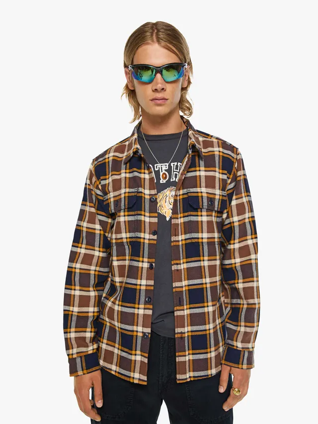 Mother The Freeze Plaid To The Bone Hemdjacke Karo Herren