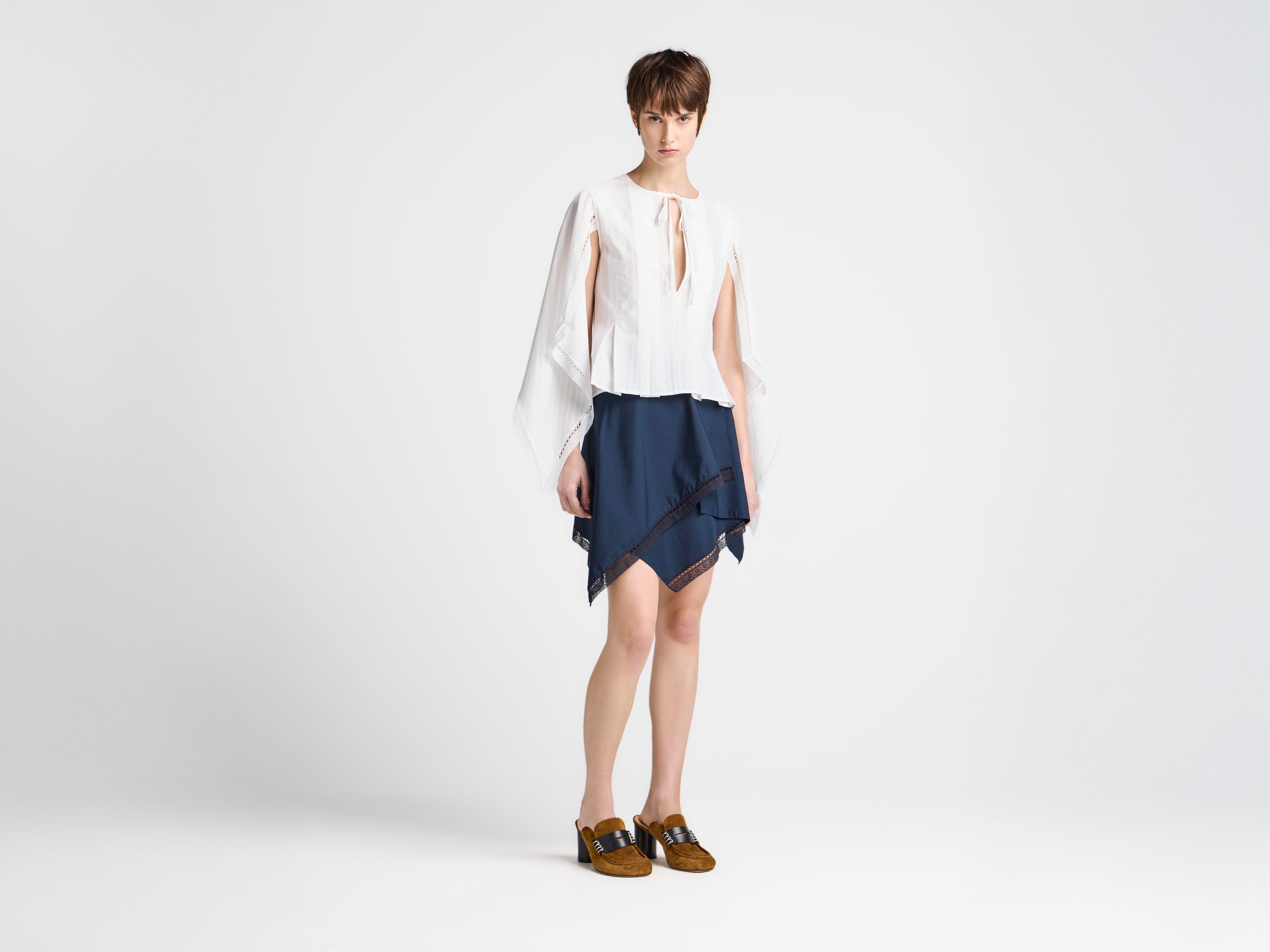 J.W.Anderson Skirts Handkerchief Skirt Rock Dunkelblau Baumwolle