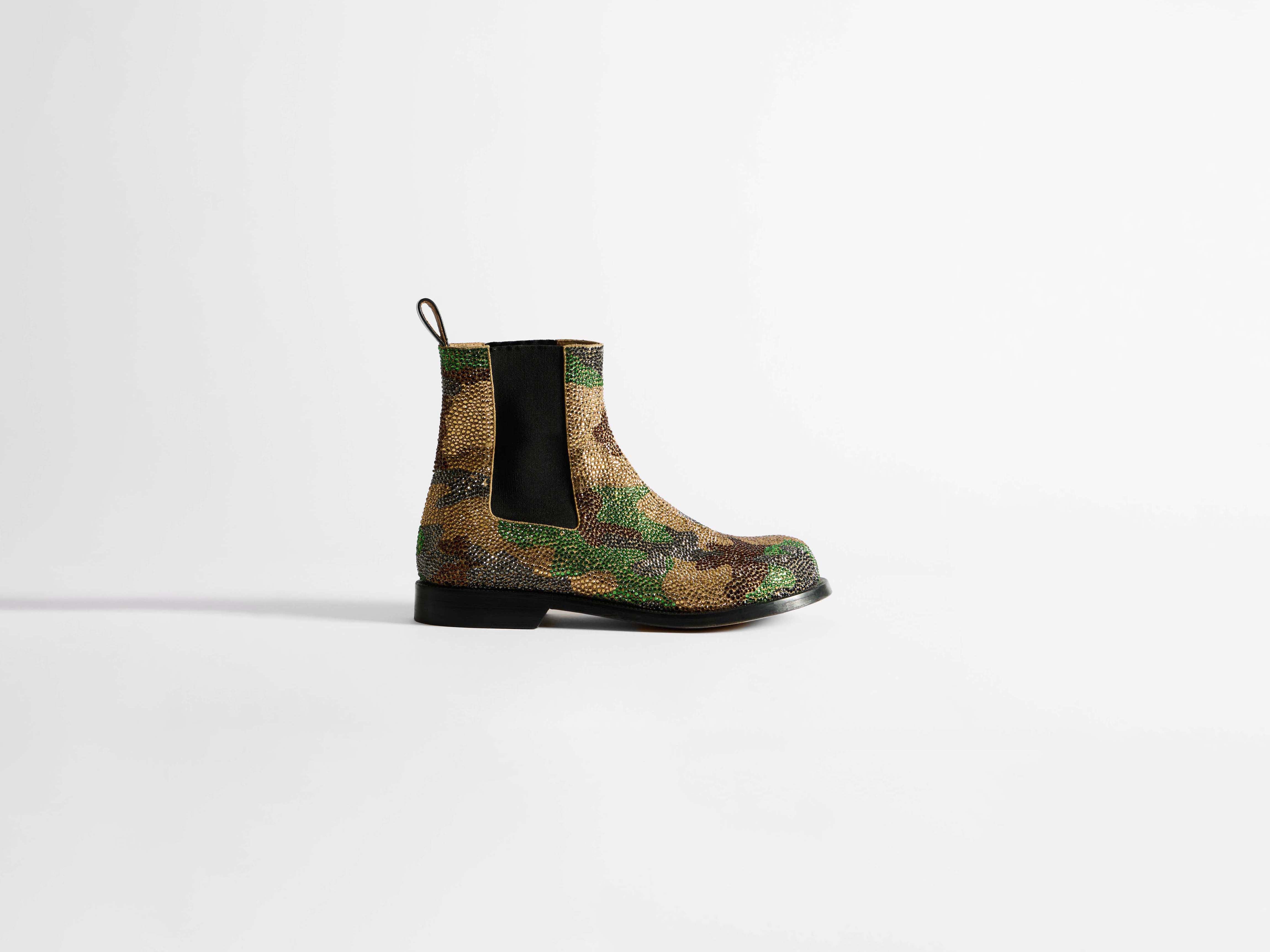 J.W.Anderson Shoes Chelsea Loafer Boots Damen Military Green