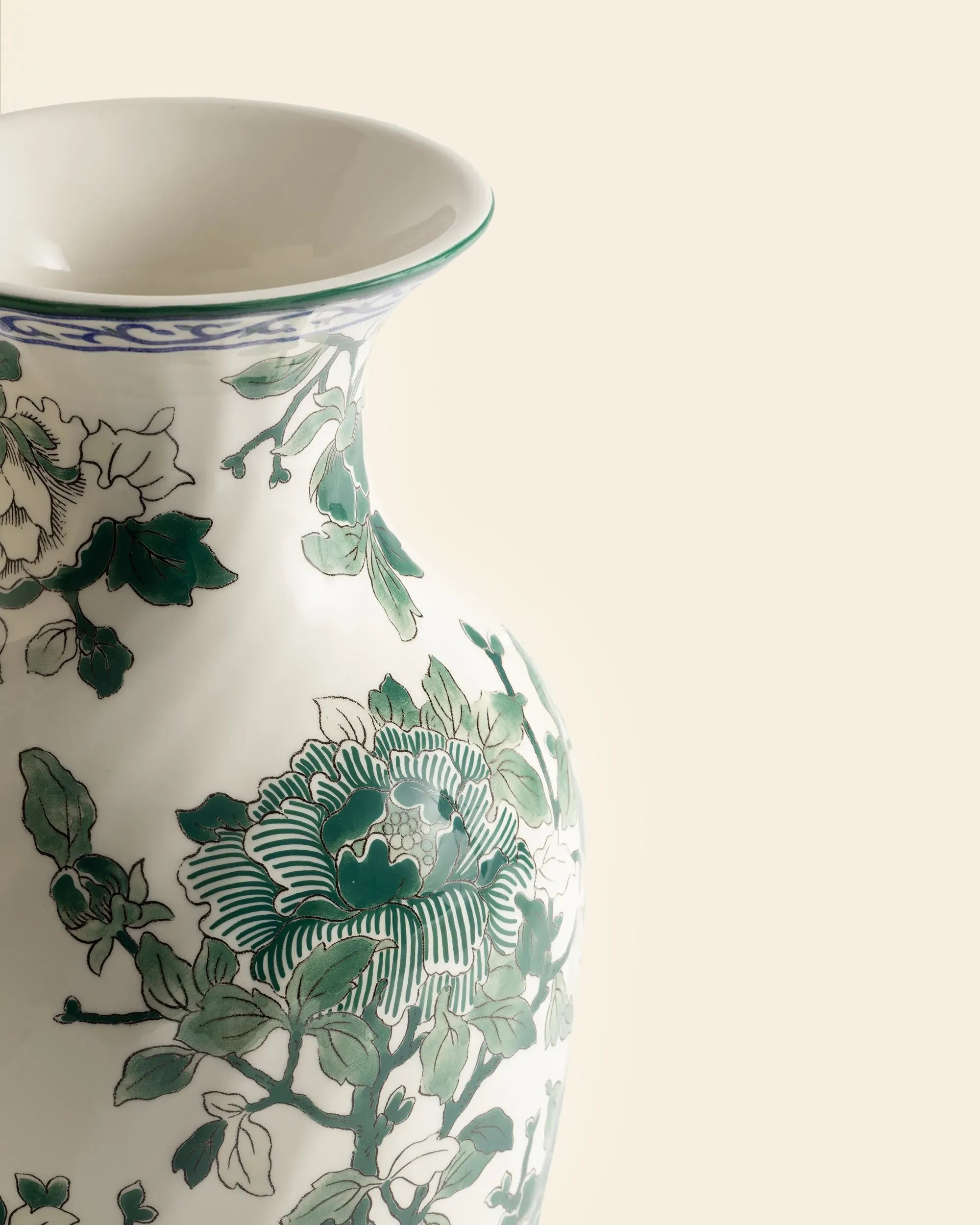 Drôle De Monsieur x Gien La Potiche Vase Grün Keramik