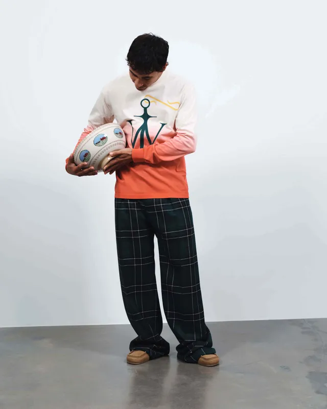 J.W.Anderson Trousers Straight Leg Herrenhose Forest Green 48