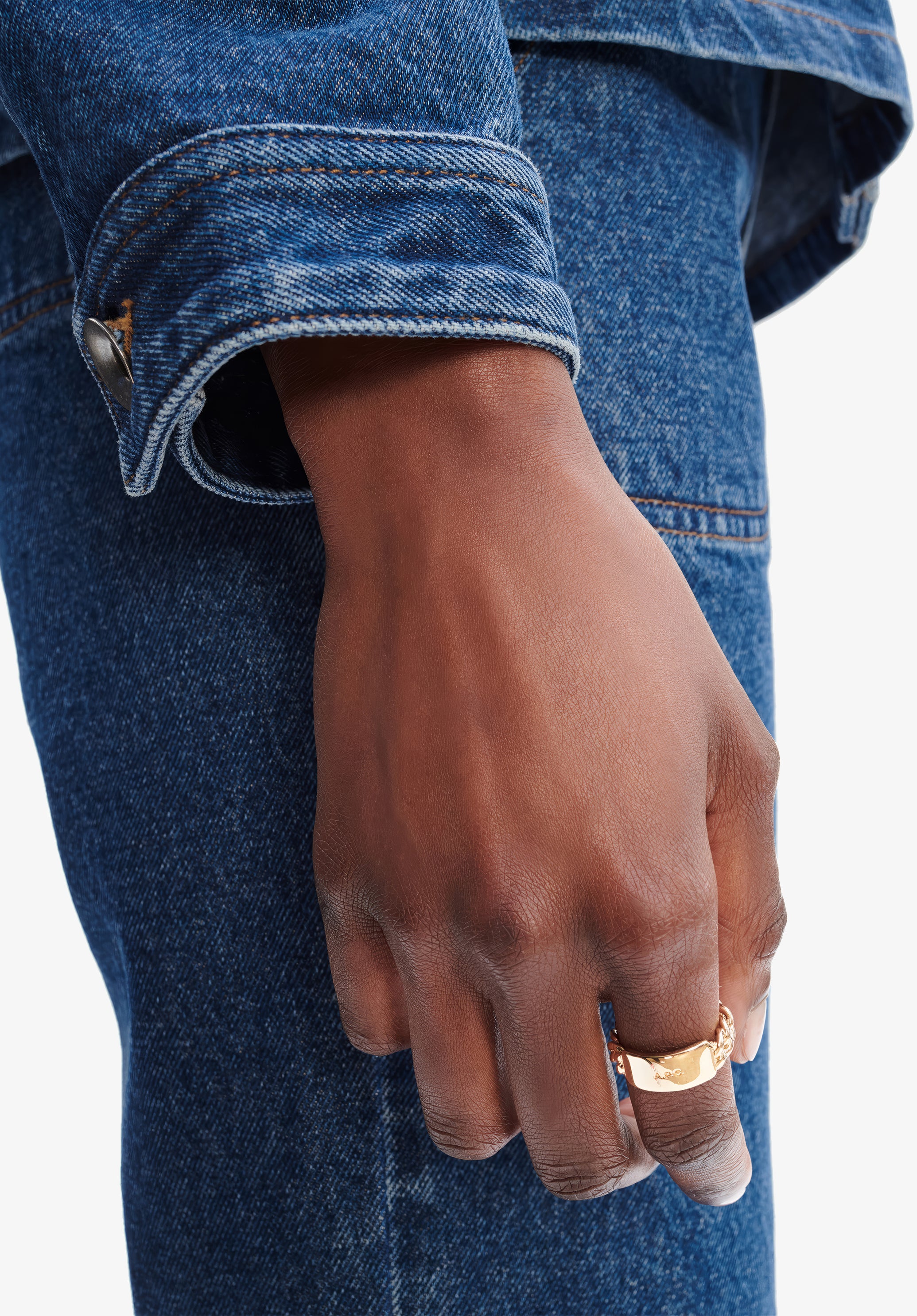 A.P.C. Darwin Ring Messing Unisex Gr. 52