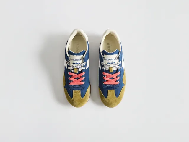J.W.Anderson Equipe Sneaker Damen Navy-Peony Blau