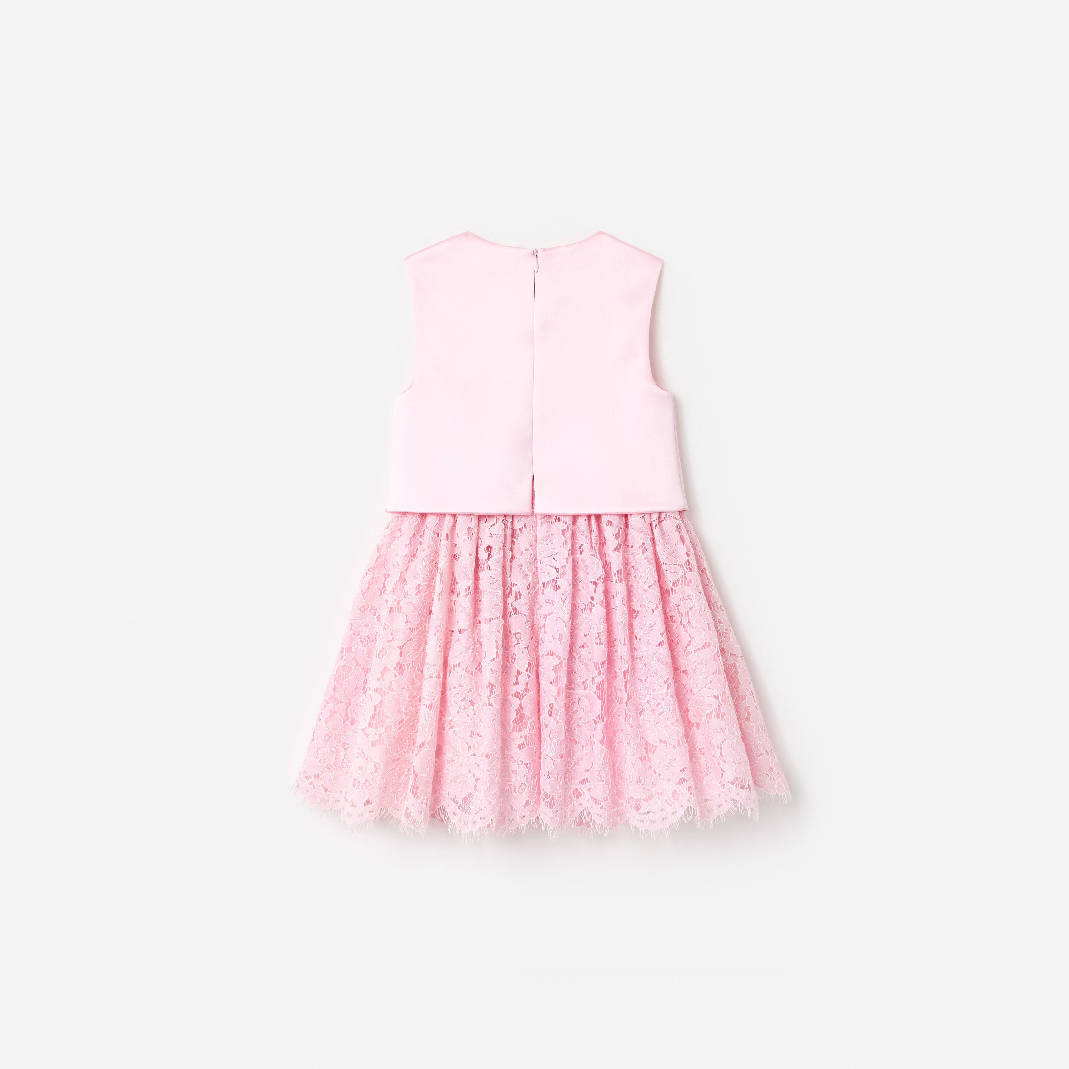 Self Portrait Satin Lace Kinderkleid Rosa Gr. 7/8