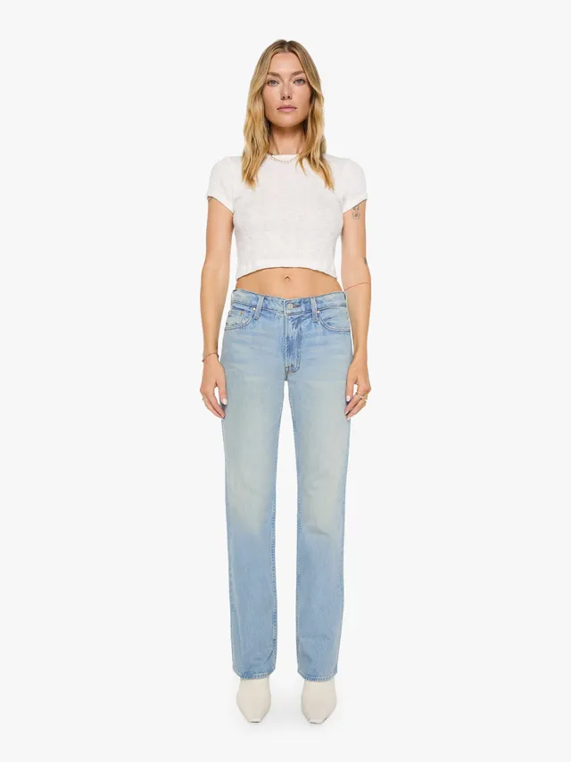 Mother The Reifler Jeans Daydreamer Hellblau Straight