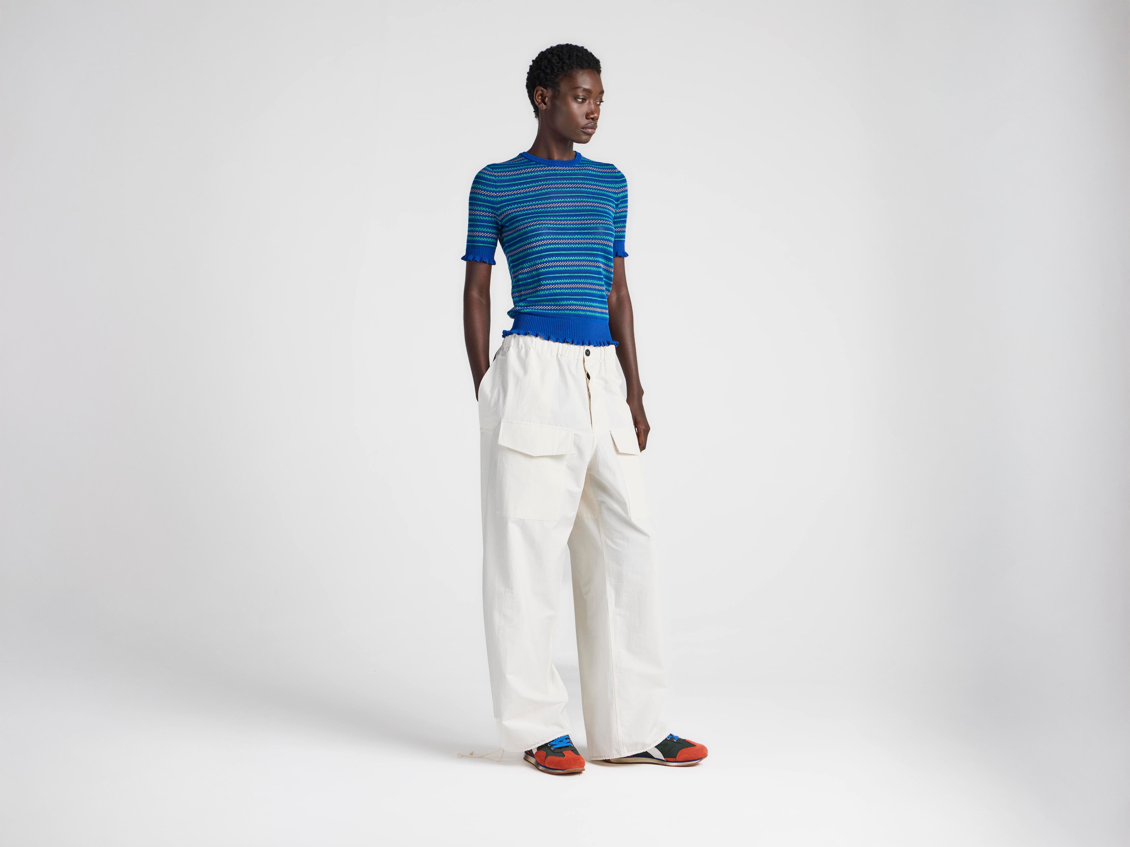J.W.Anderson Parachute Track Pants Hose ivory Relaxed