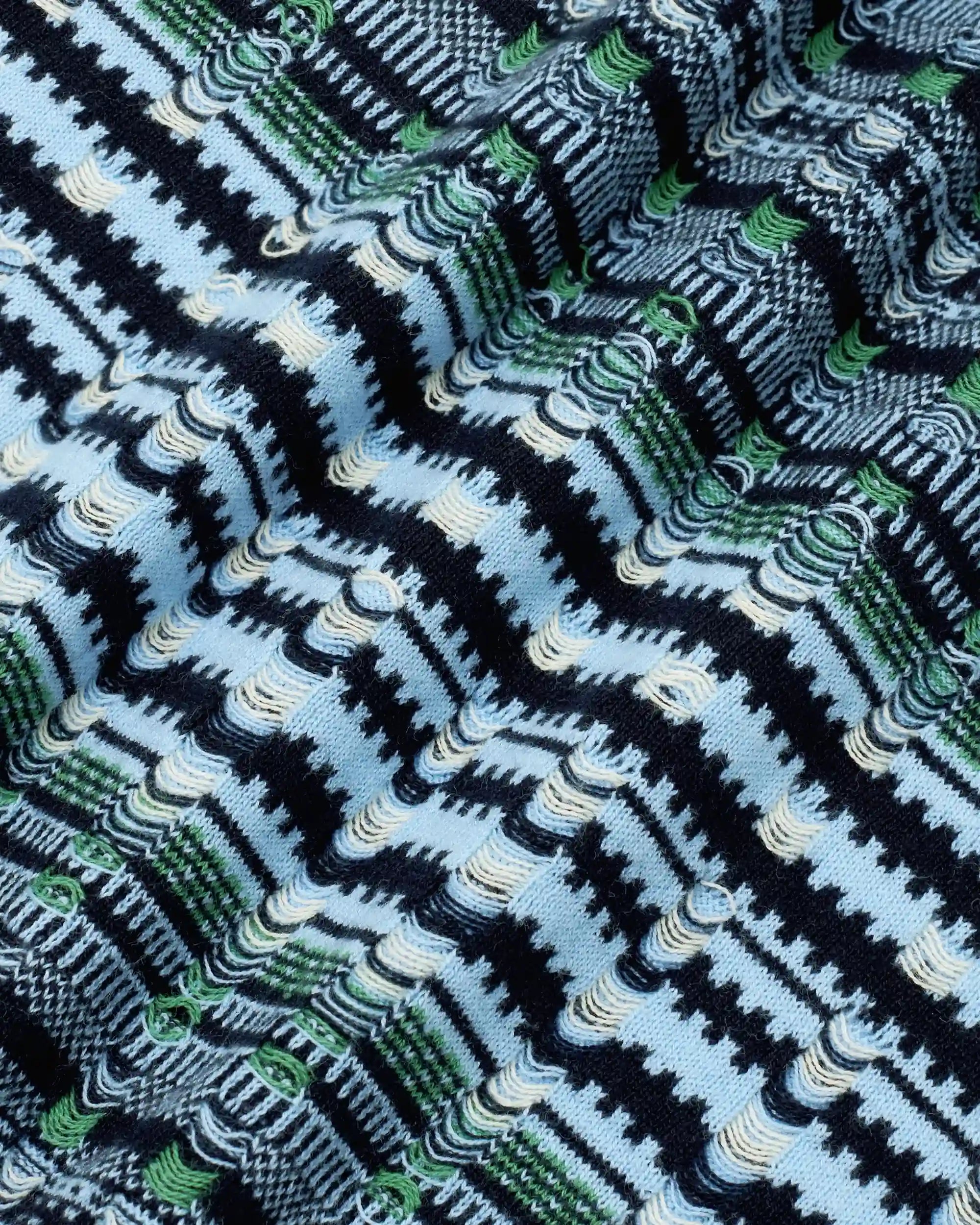 Drôle De Monsieur Coogi Knit Cardigan Strickjacke Blau