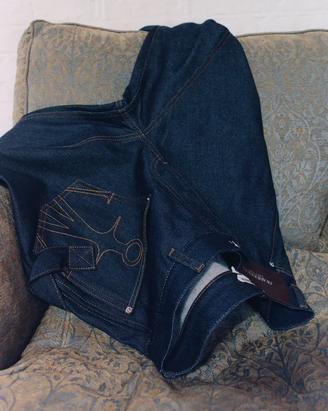 J.W.Anderson Twisted Workwear Jeans Indigo Herren
