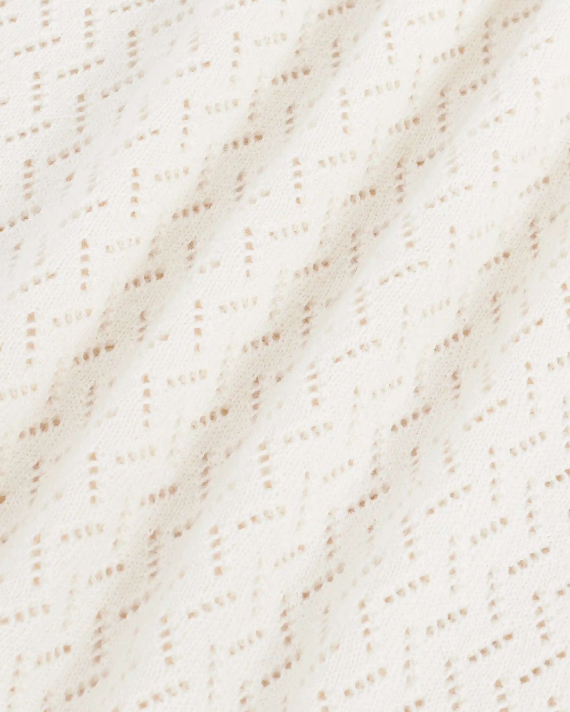 Drôle De Monsieur Polo Maille Ajouré D Poloshirt off-white Baumwolle