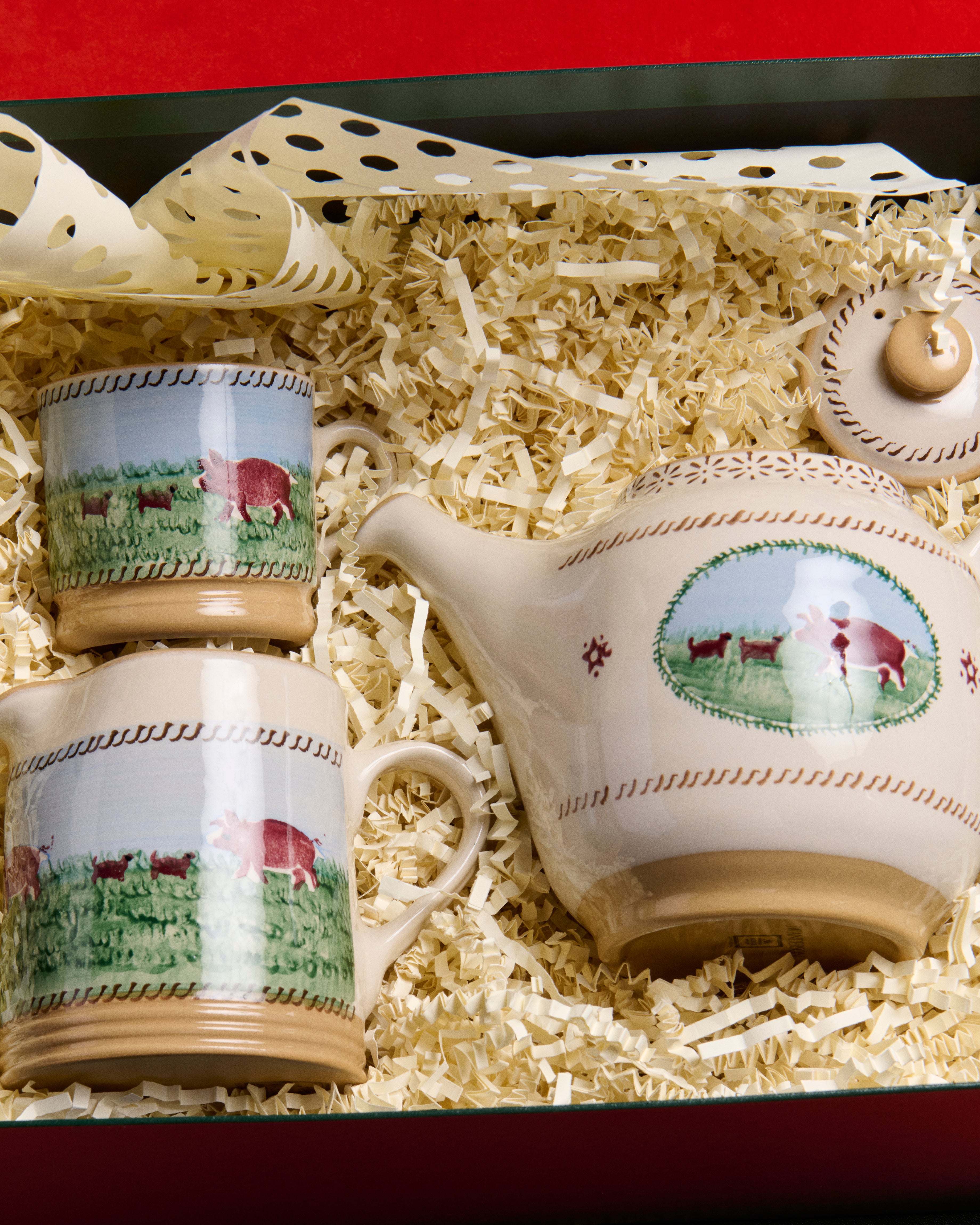 J.W. Anderson Nicholas Mosse Small Mug Weiß Multi Keramik