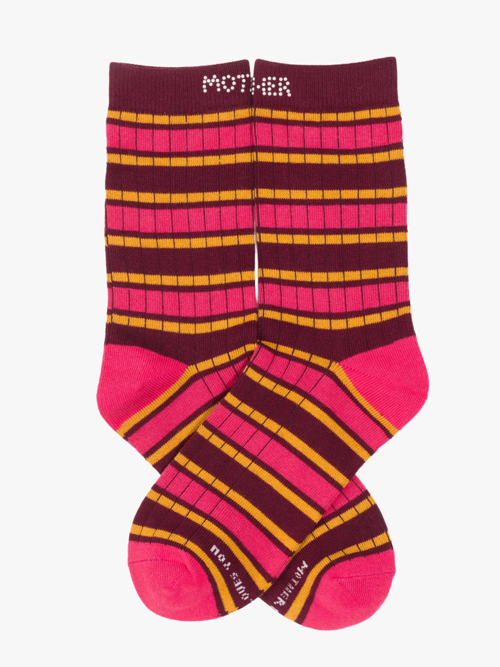 Mother The Half Step Socken Pearl Clutcher Rot