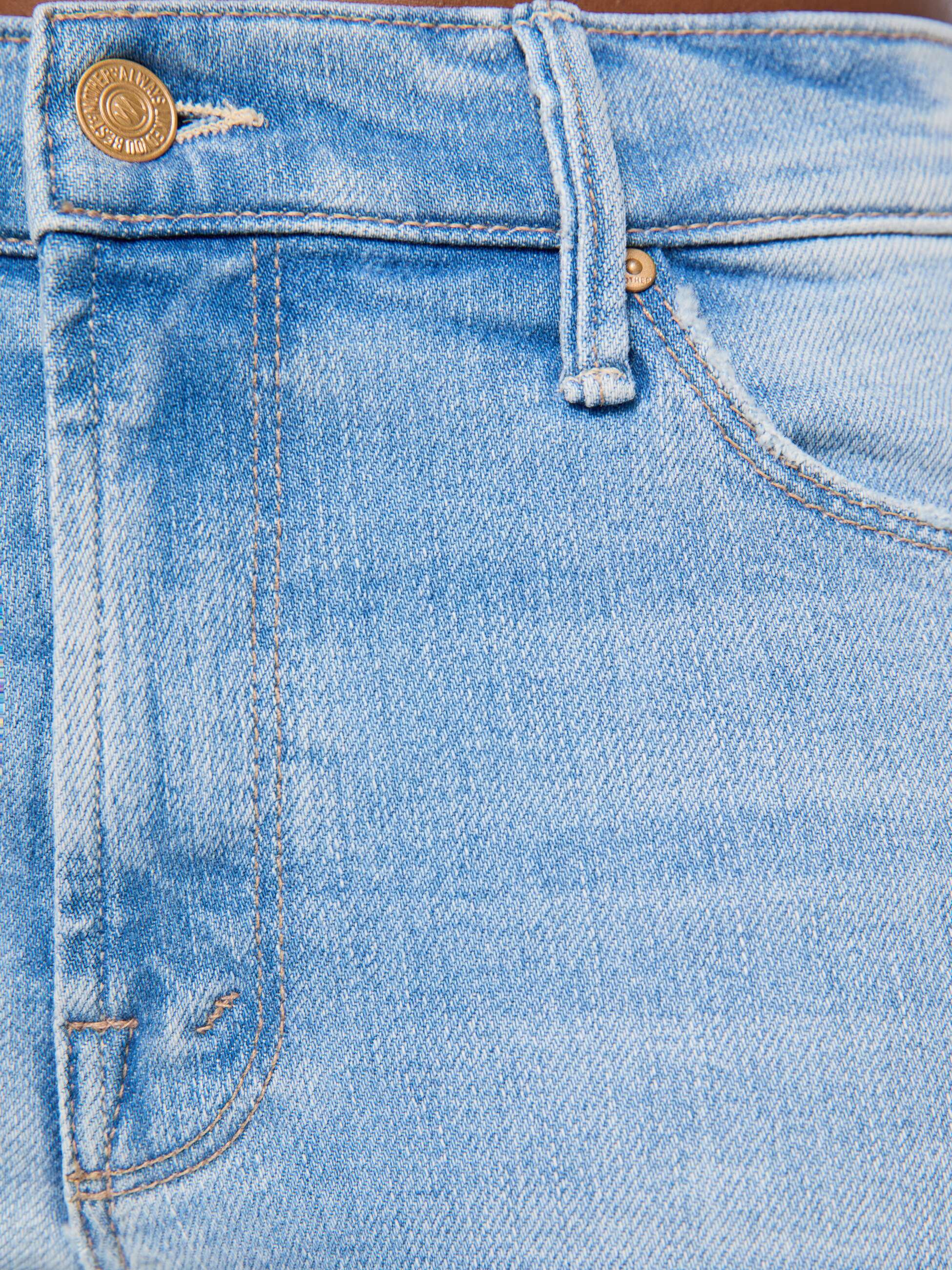 Mother Denim Mid Rise Dazzler Hover Jeans Derby Doll