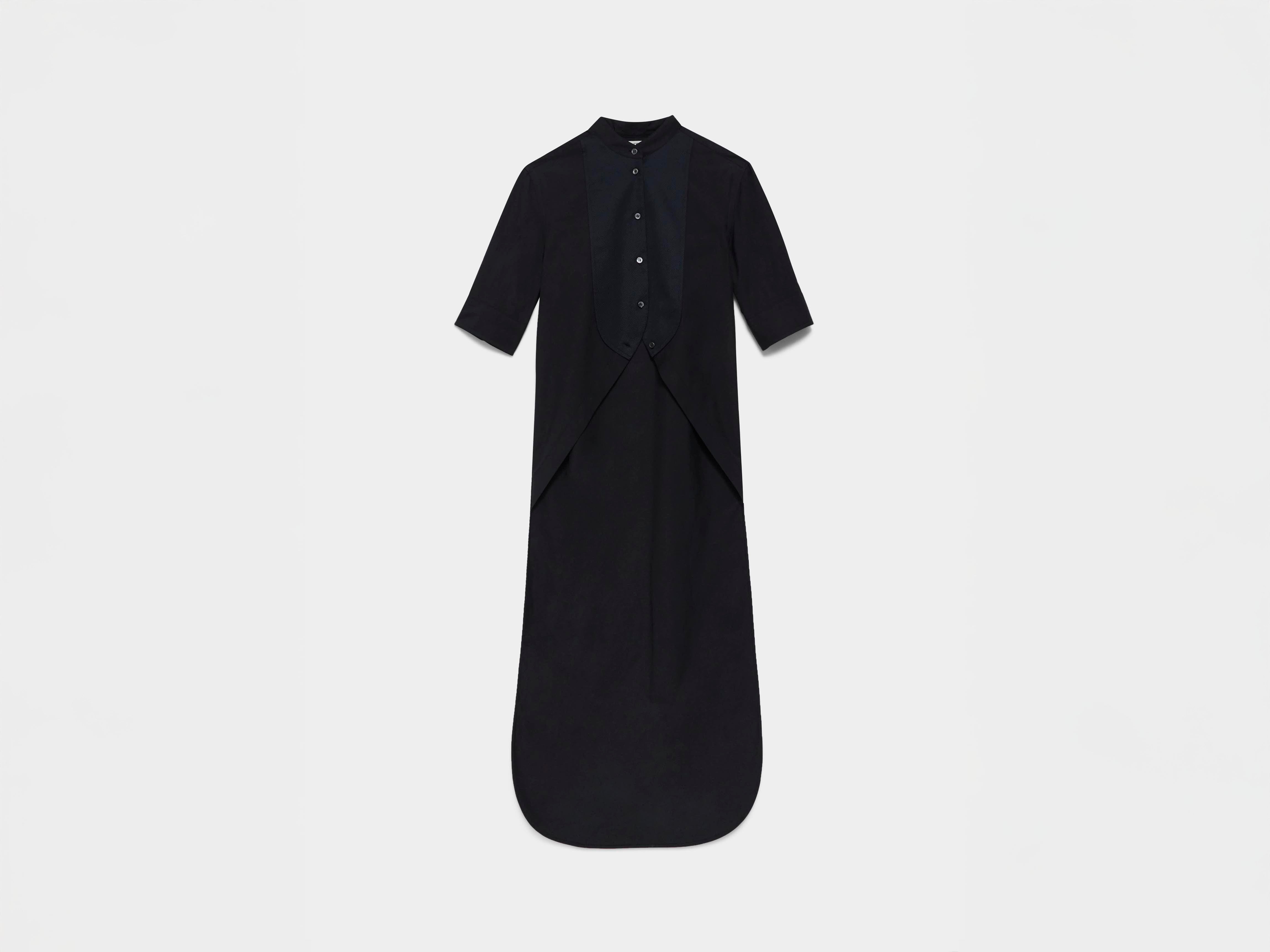 J.W.Anderson Shirts Tuxedo Bib Shirt Hemd Schwarz Baumwolle