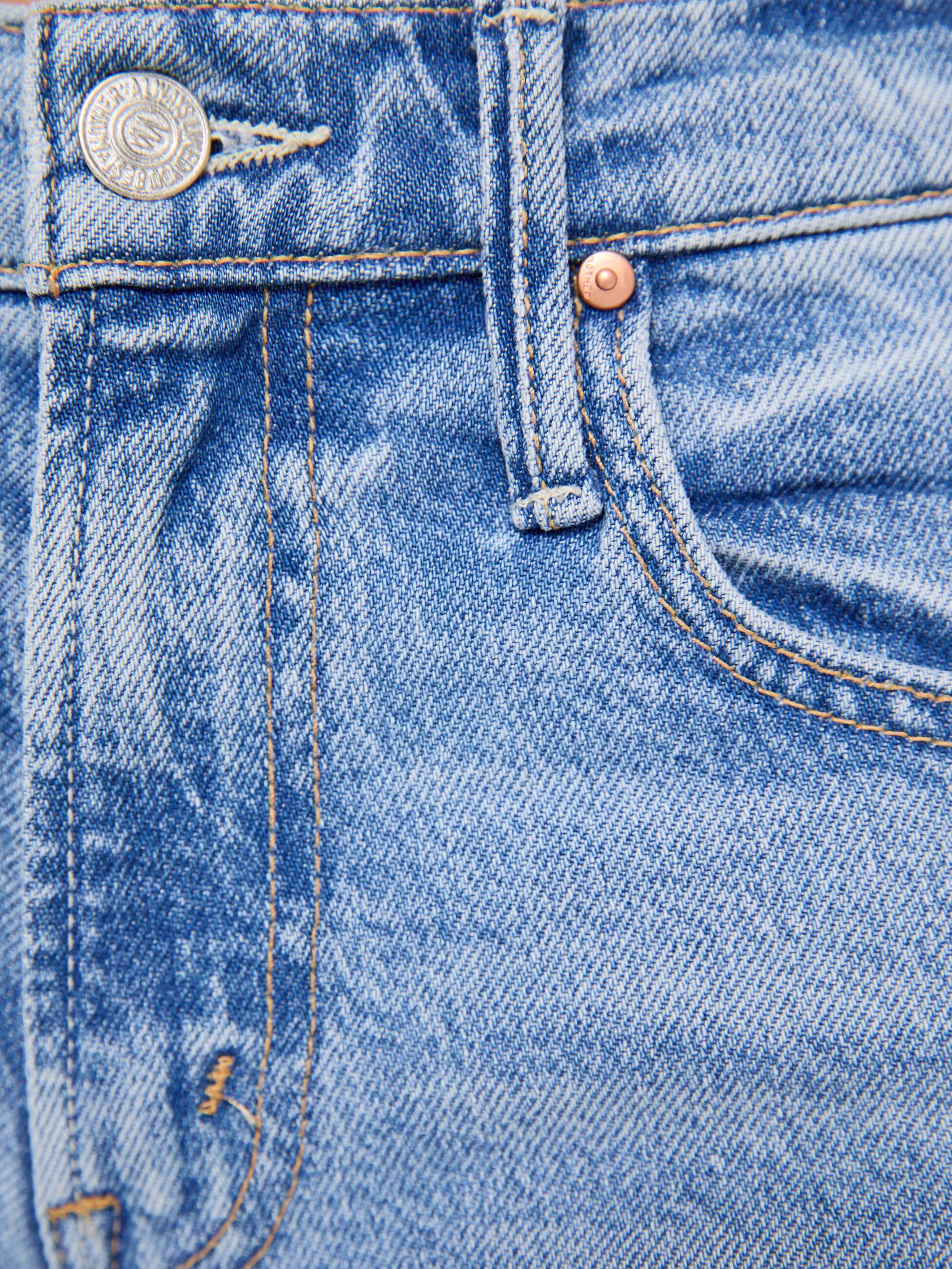 Mother Sidestepper Twist Jeans Sow Surreal hellblau