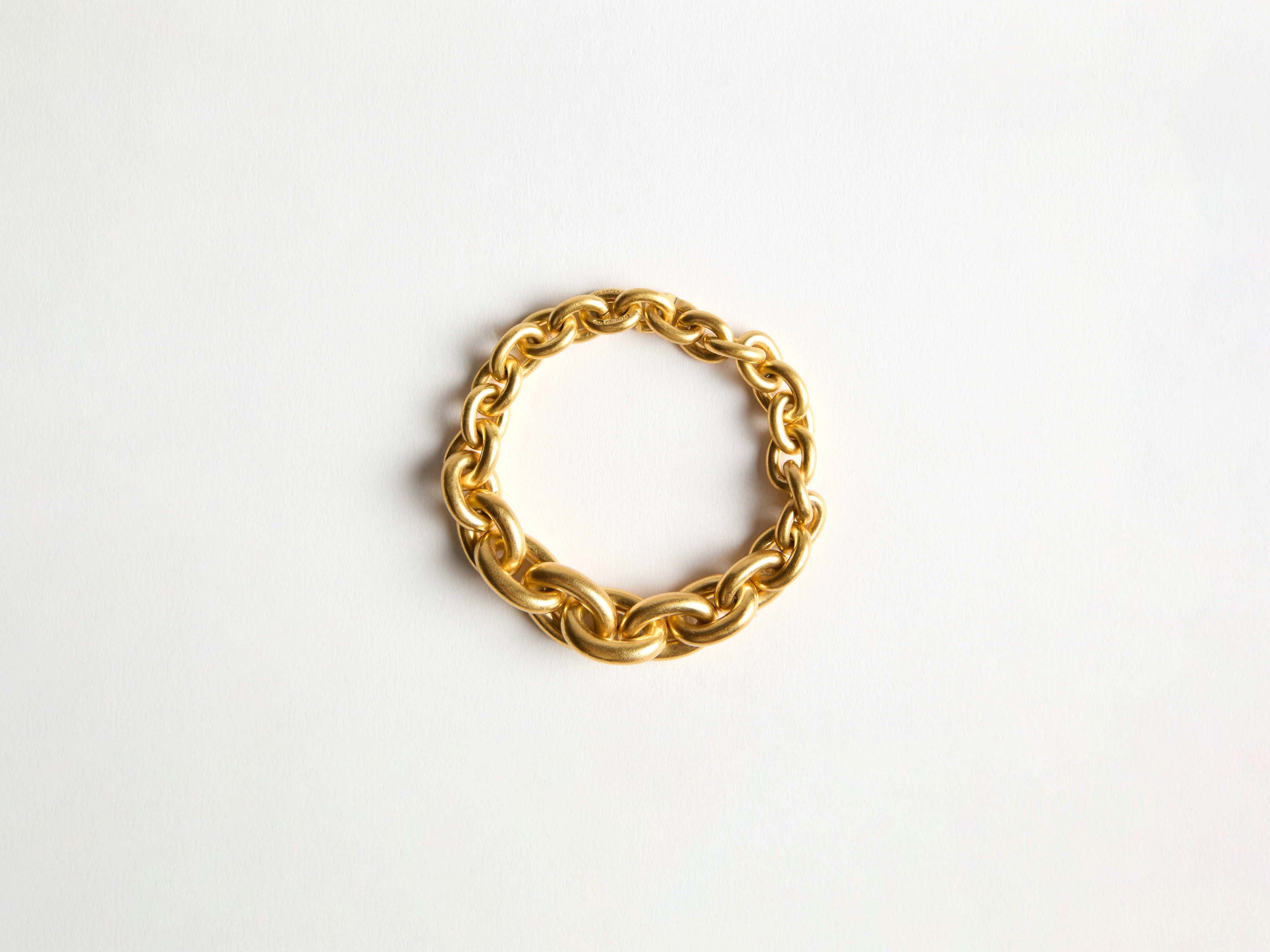 J.W.Anderson Fine Jewellery Chain-Link Armband Gelbgold