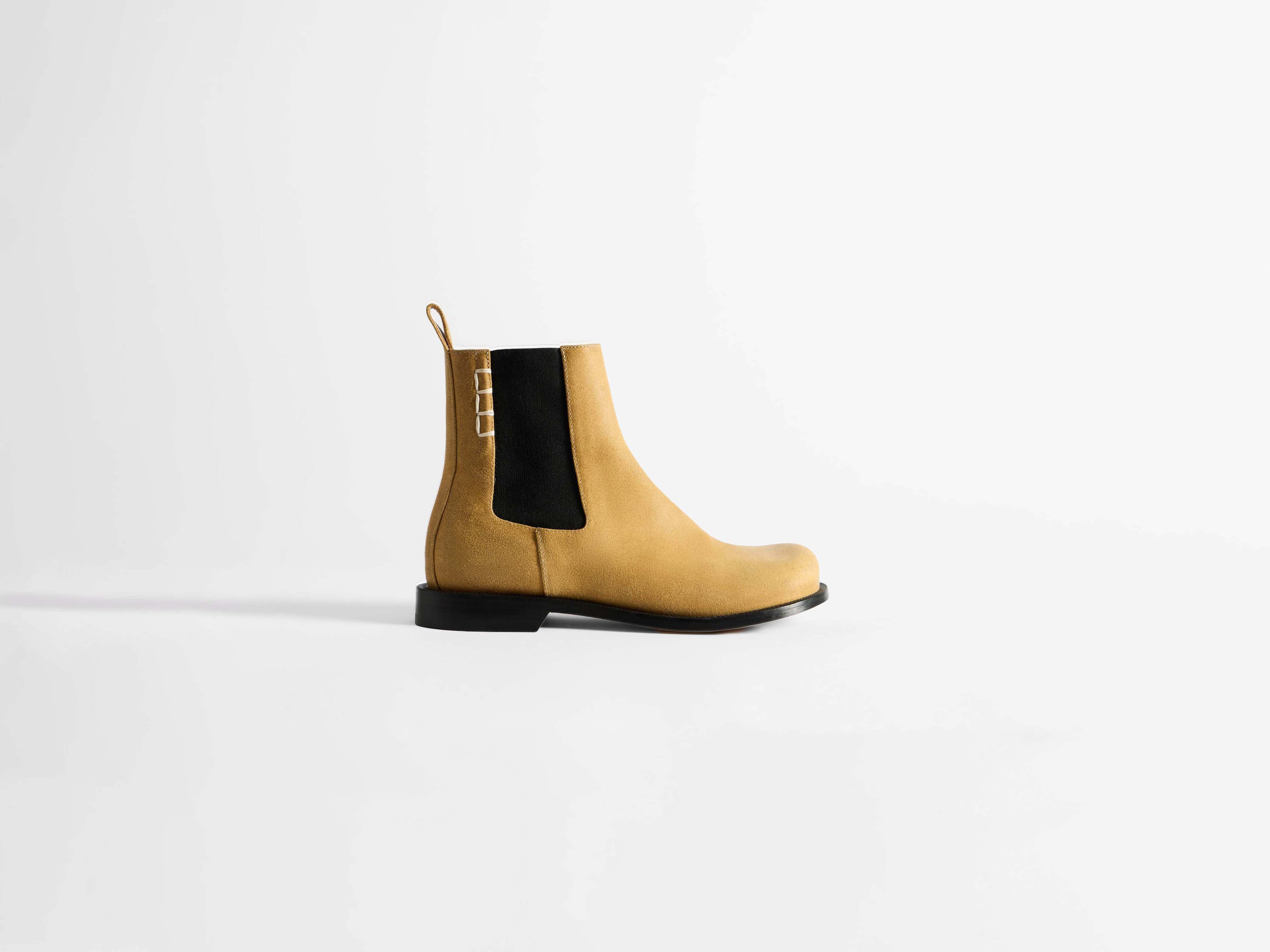 J.W.Anderson Chelsea Loafer Boots Damen Mustard Leder