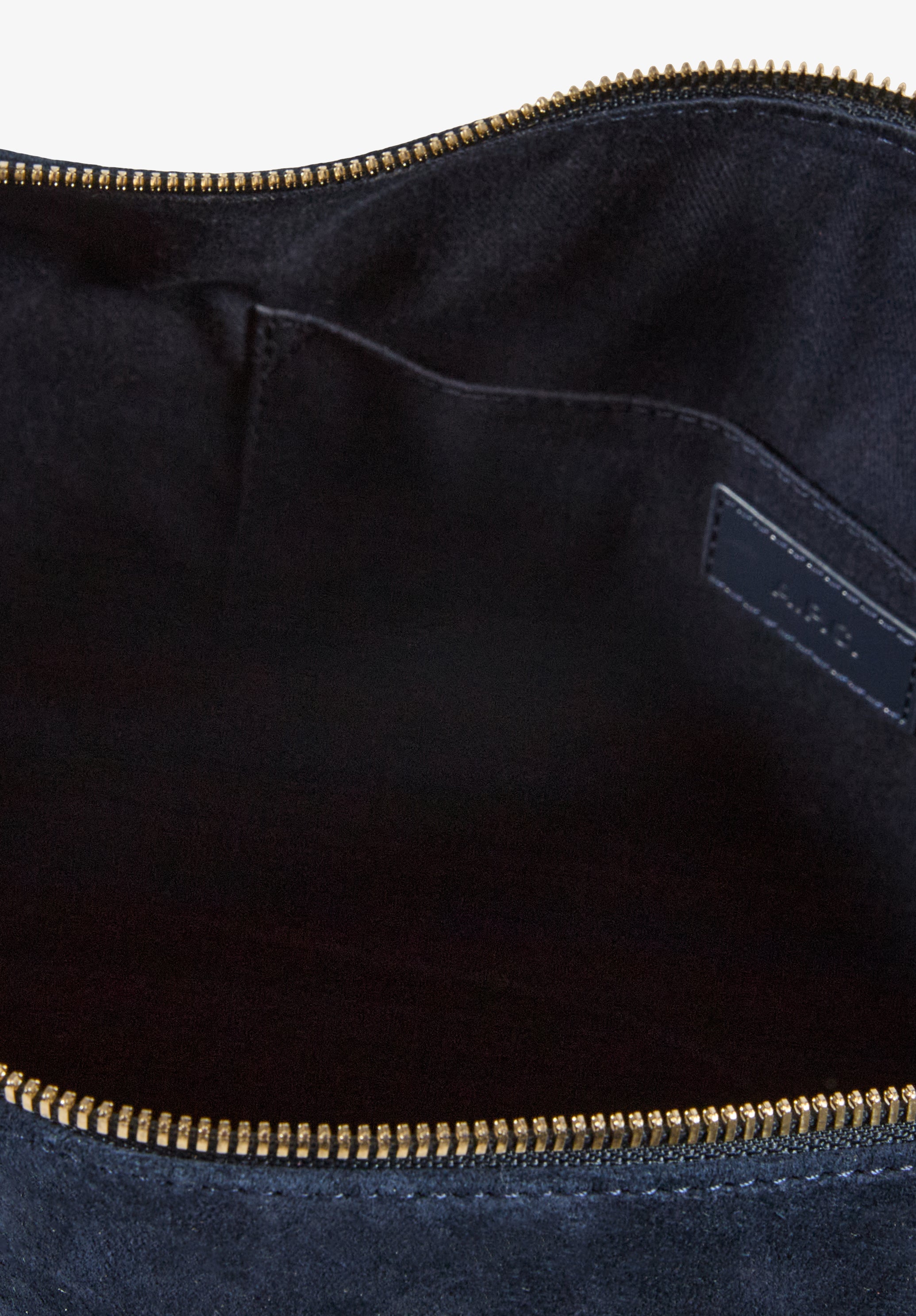 A.P.C. Vera Tasche Leder TU blau Wildleder