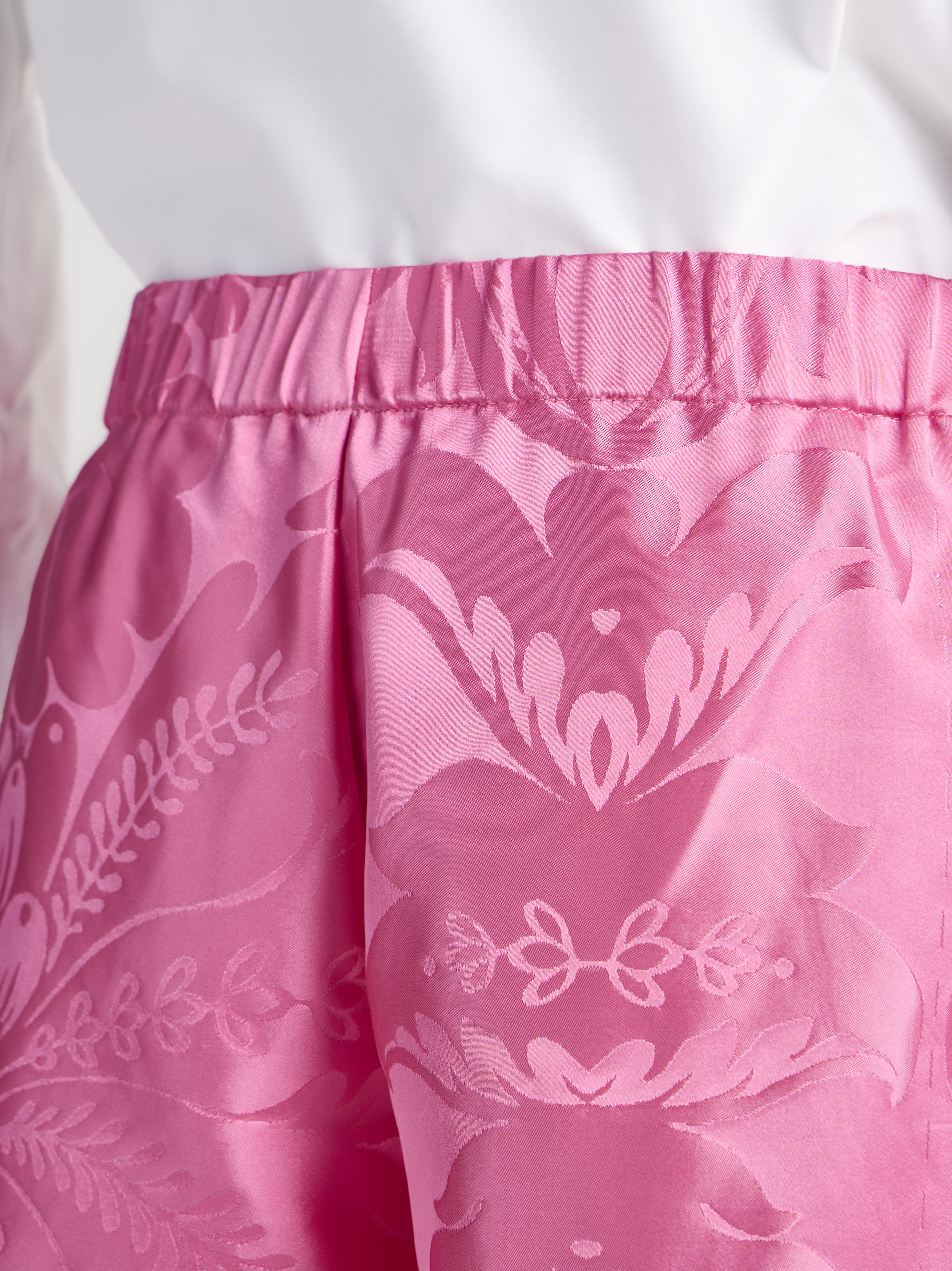 J.W.Anderson Damask Woven Shorts Shorts Seide Camellia
