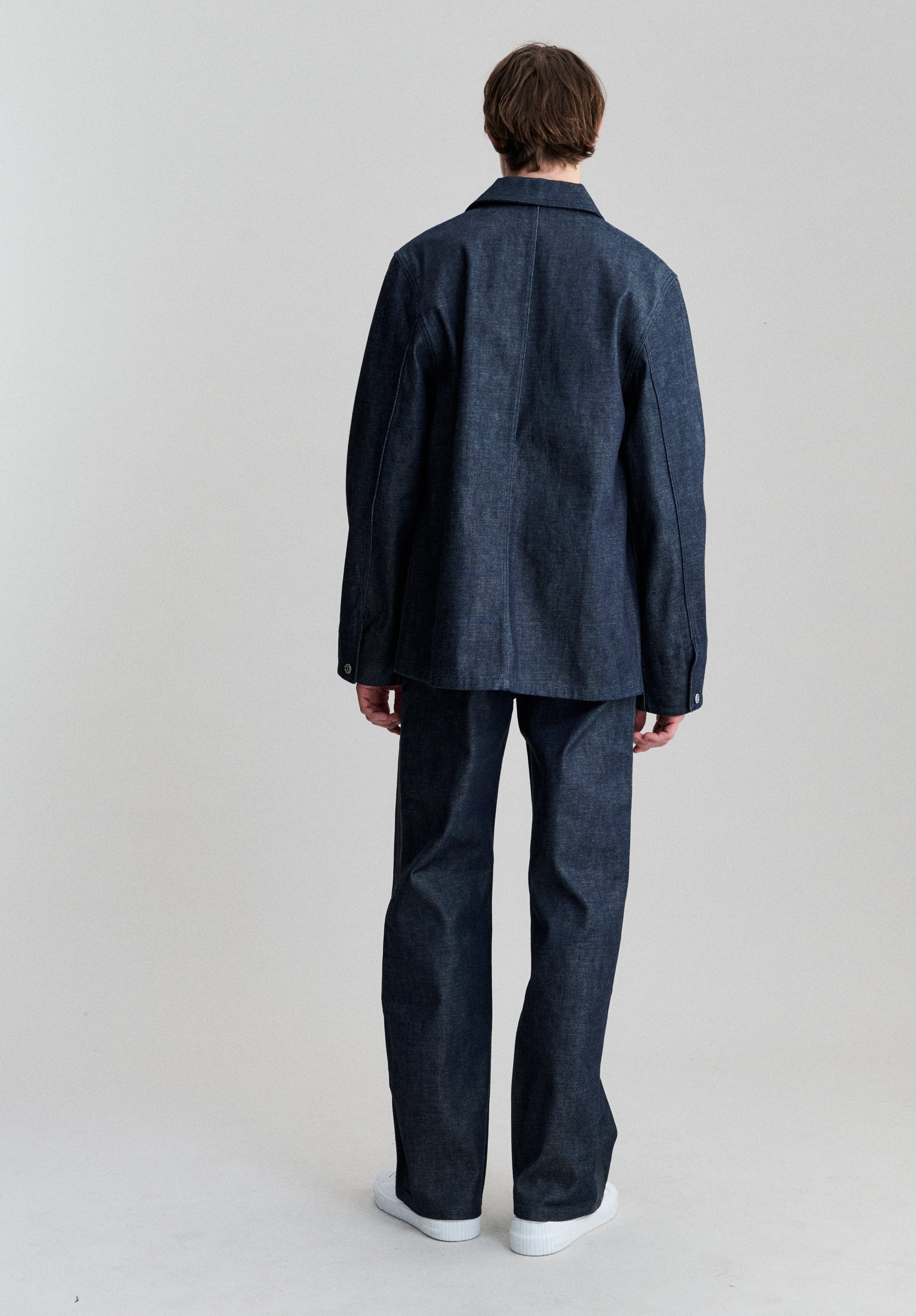 A.P.C. FRGMT Grand Jack Denimjacke Raw Denim Oversize
