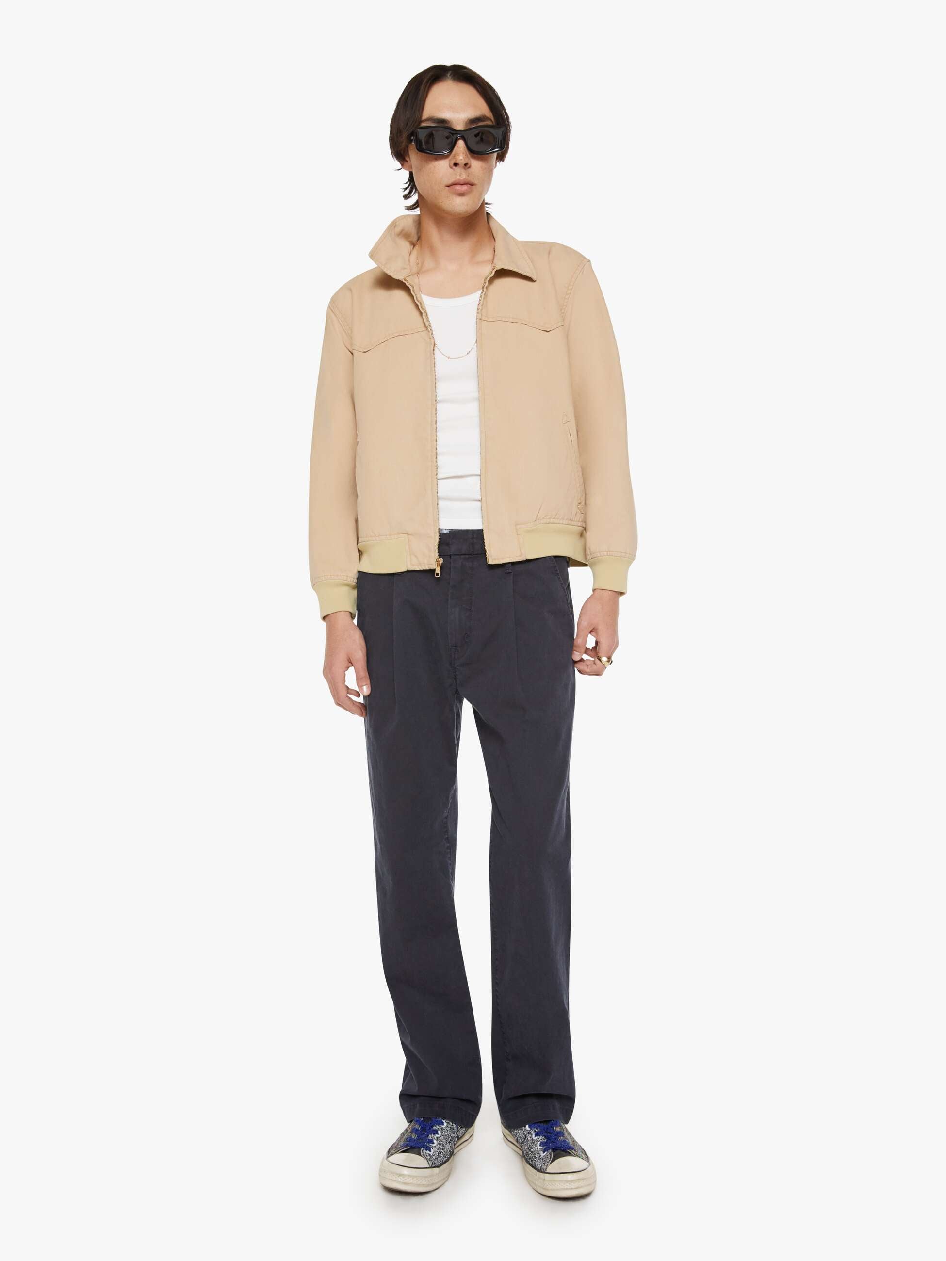 Mother Jackets The Drizzle Jacke Take a Rain Check Khaki