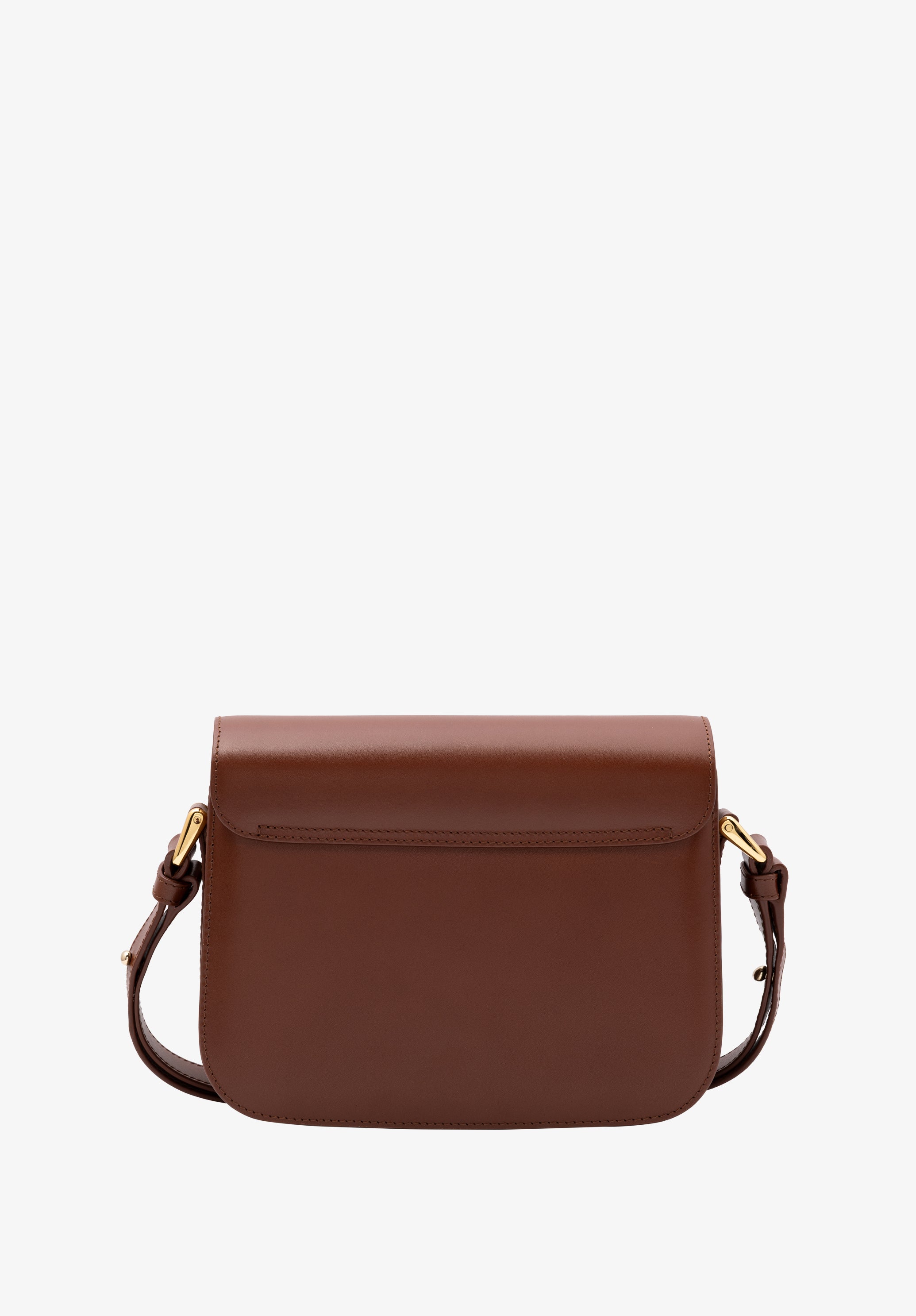 A.P.C. Grace Klein Ledertasche Mini Rindsleder Gold