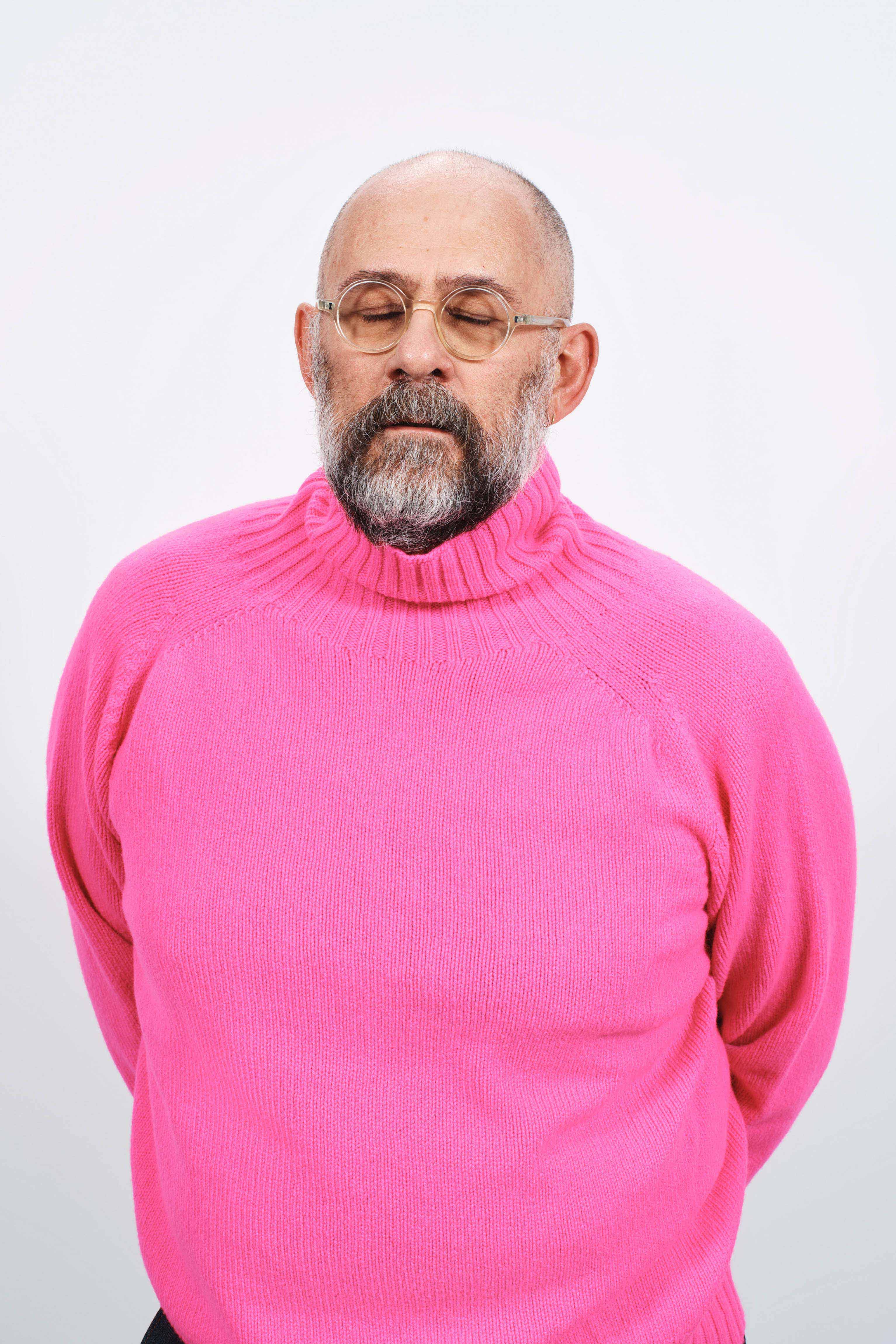 J.W.Anderson Turtleneck Jumper Rollkragenpullover Neon Pink