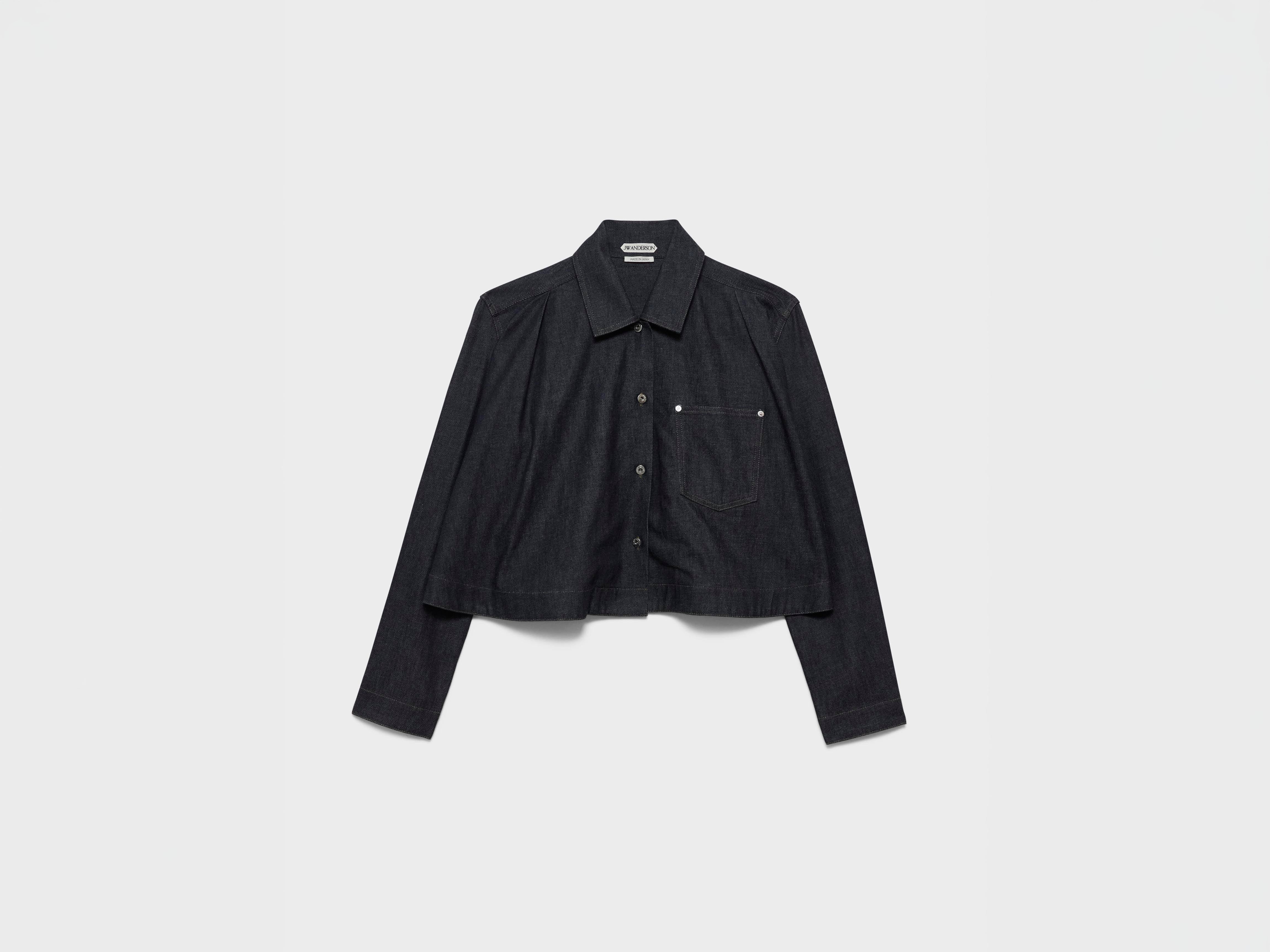 J.W.Anderson Shirts Flare Hemd Indigo Denim Japan