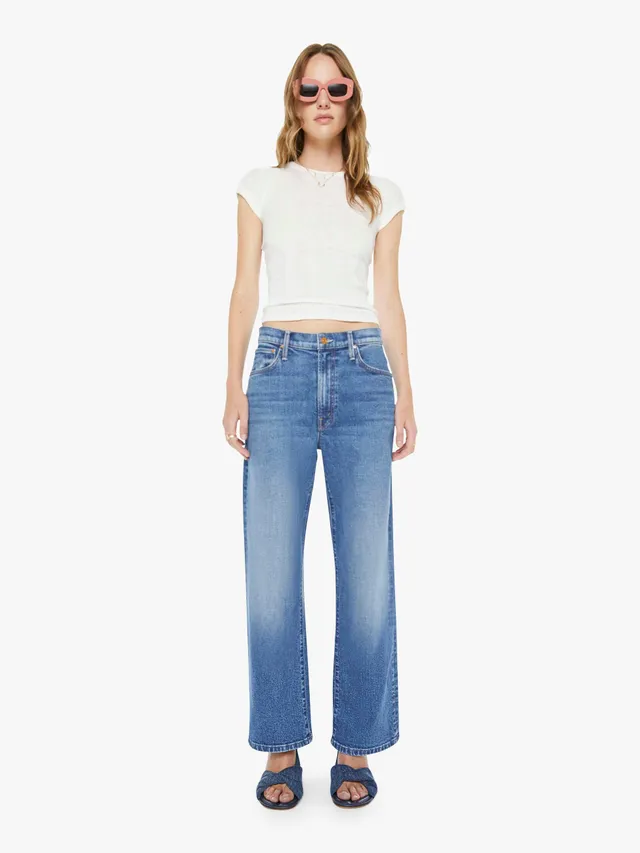 Mother The Dodger Ankle Jeans Knick Knack Stretch