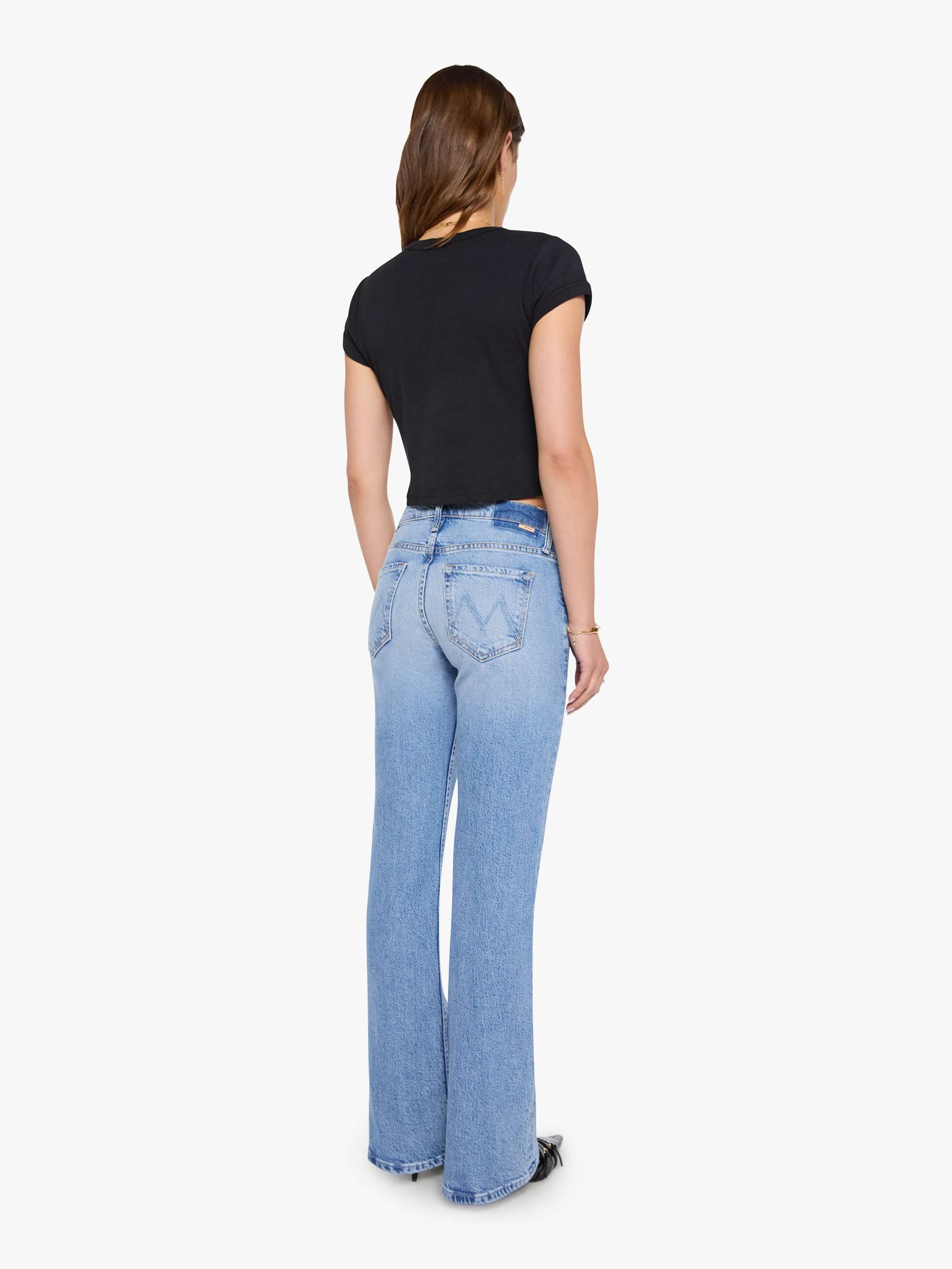 Mother The Jinx Sneak Jeans Sow Surreal Bootcut