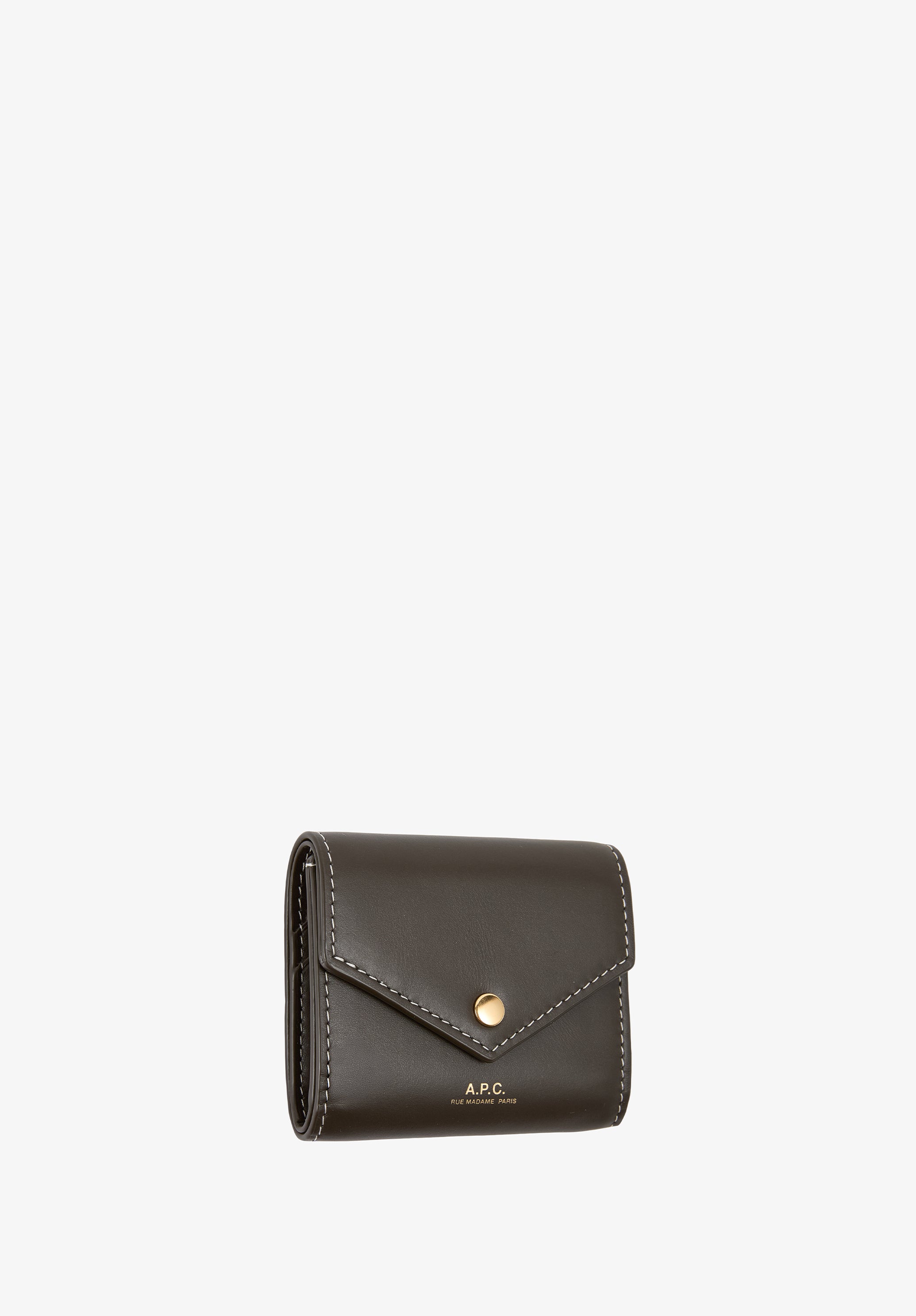 A.P.C. Portemonnaie Enveloppe Leder Kartenformat