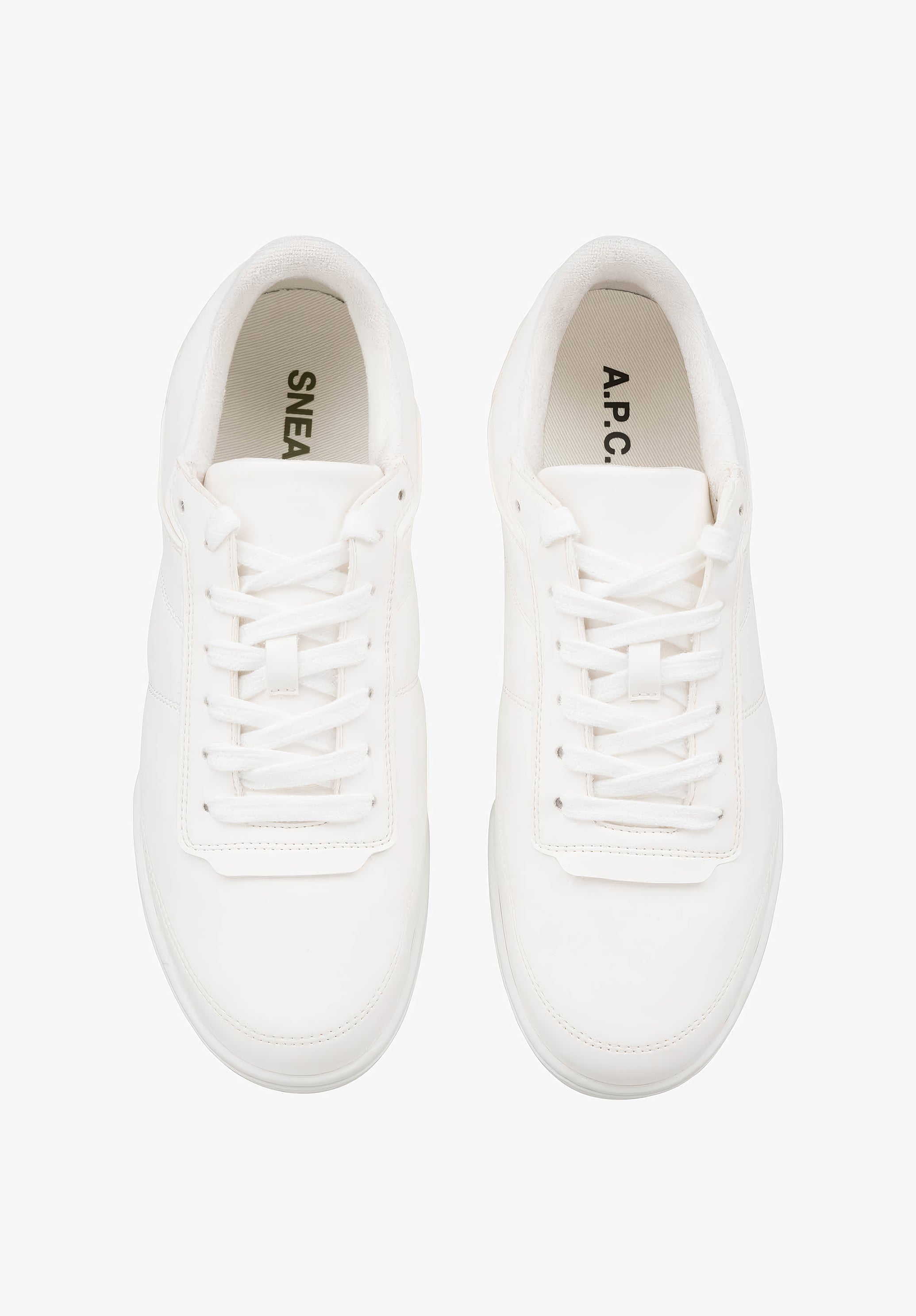 A.P.C. Moe Sneakers Weiß Größe 40 Unisex