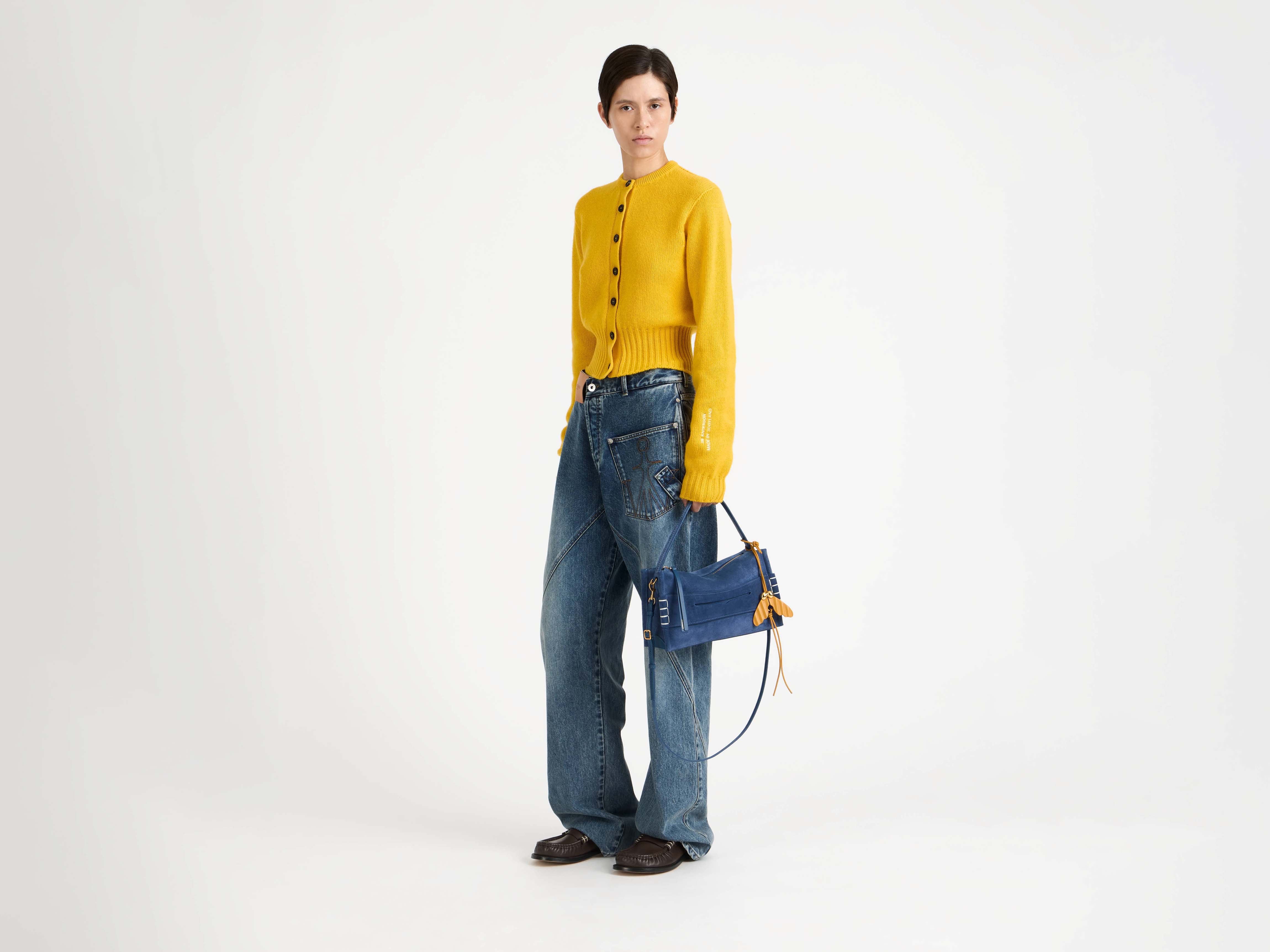 J.W.Anderson Bag Charms Helicopter Seed Leder Taschenanhänger