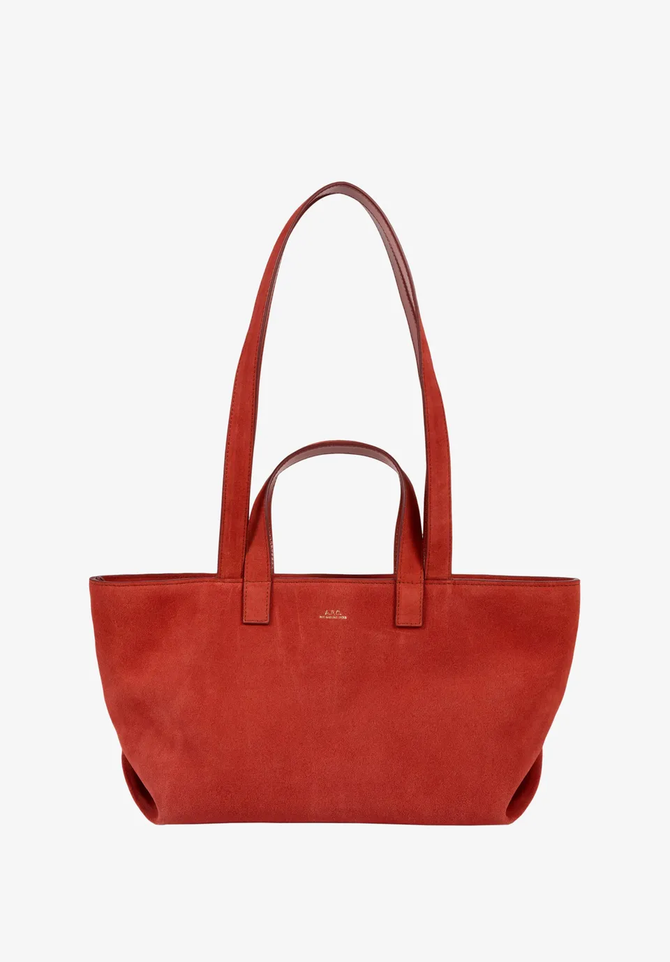 A.P.C. Tasche Drummer Small Ledertasche mit Innentasche und Reißverschluss-Beutel