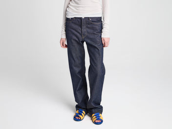J.W.Anderson Jeans Straight Leg Damenjeans Beige Japan Denim