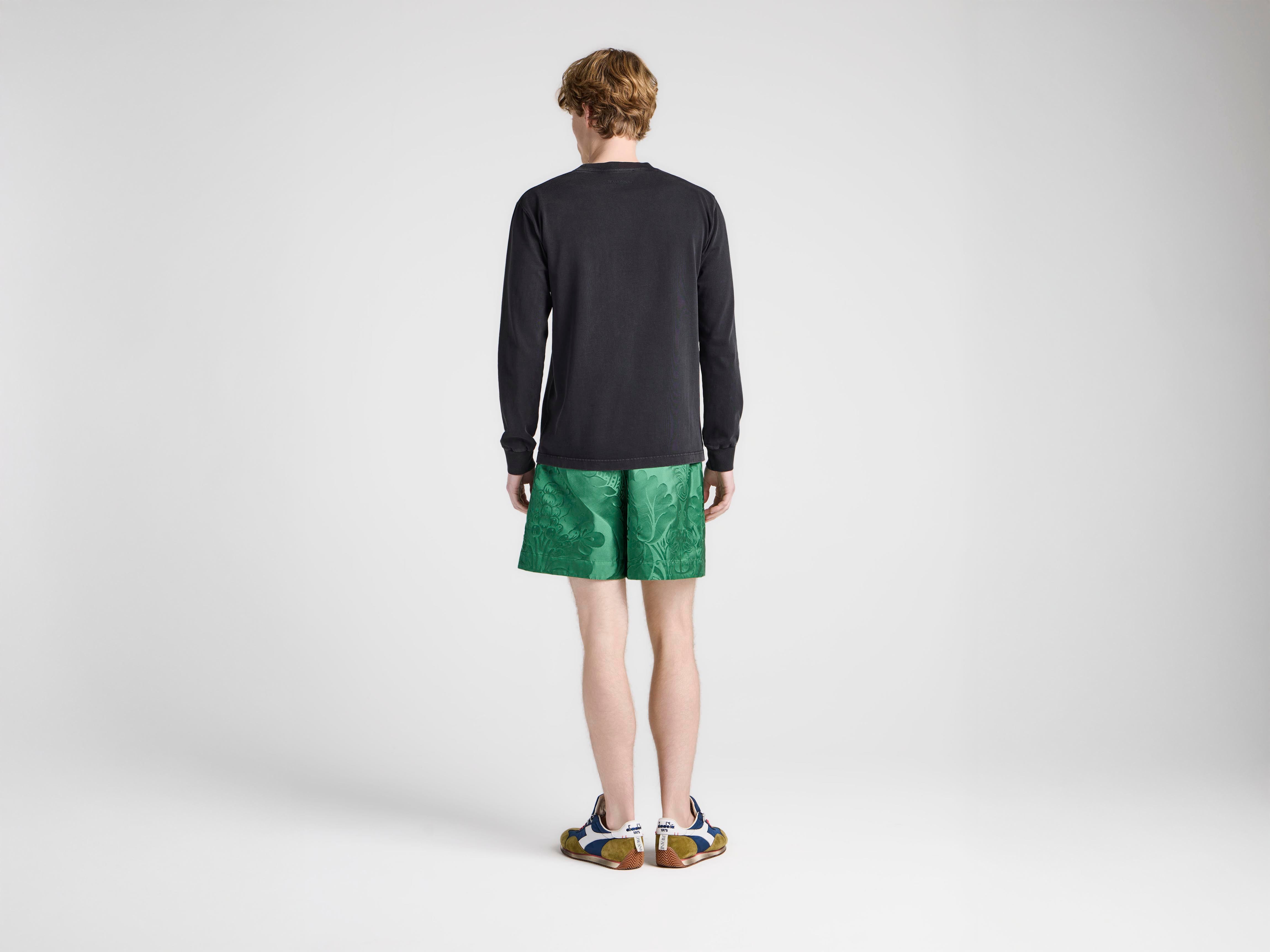 J.W.Anderson Shirts Hiker Langarm Shirt Schwarz Baumwolle