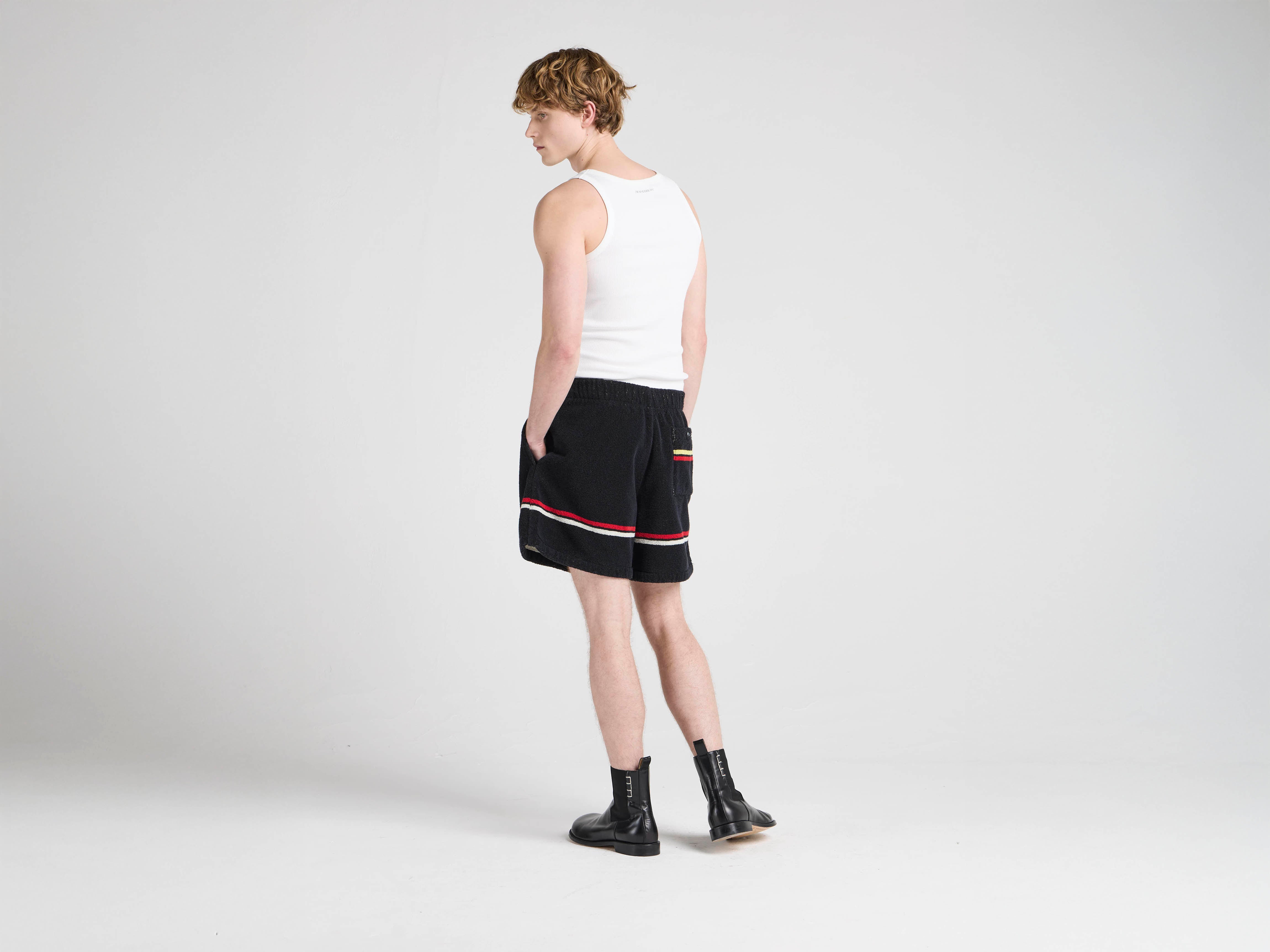 JW Anderson x Guinness Towelling Shorts Schwarz Unisex