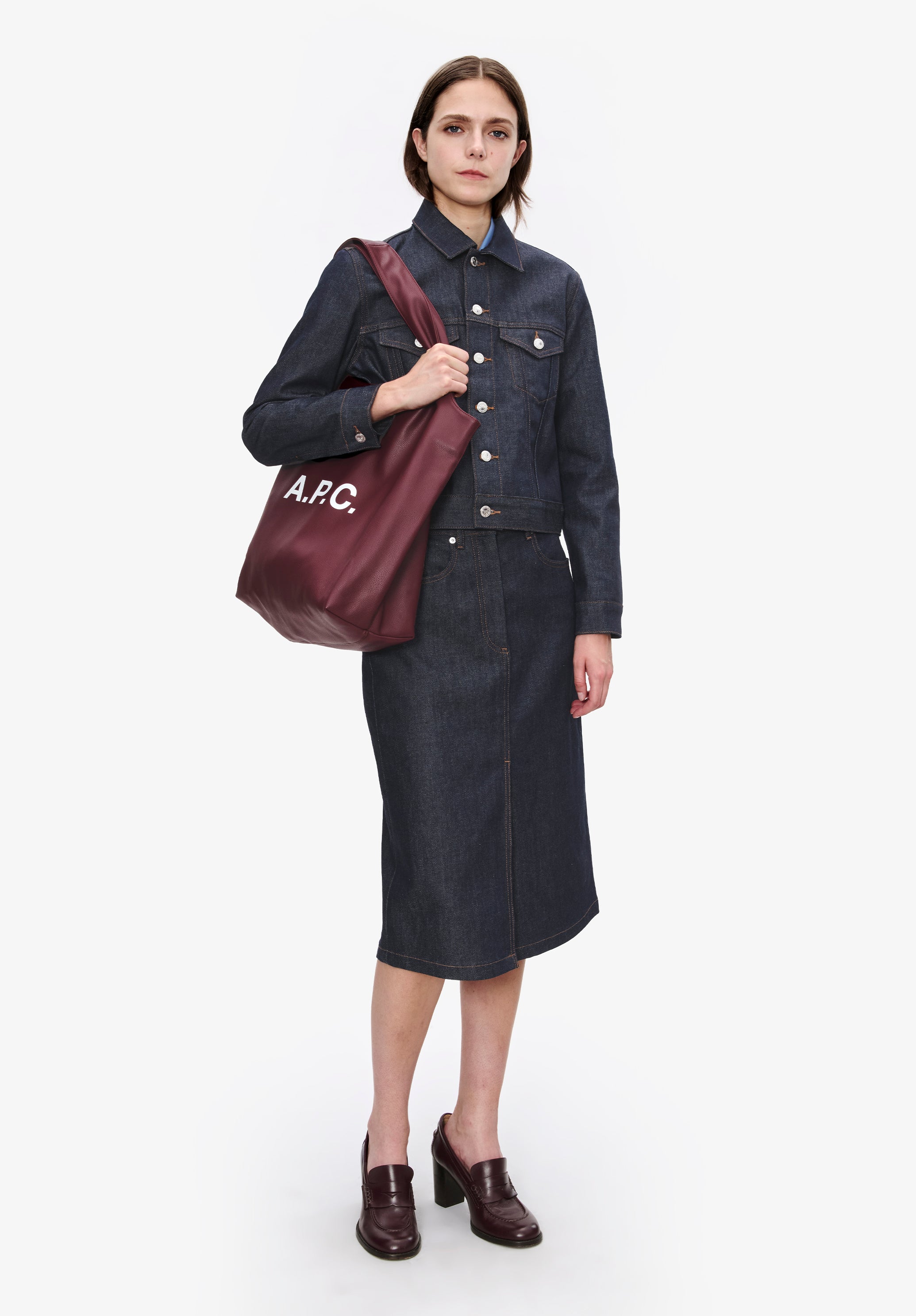A.P.C. Dion Jacke Kurz Pattentaschen Gitarrendolch