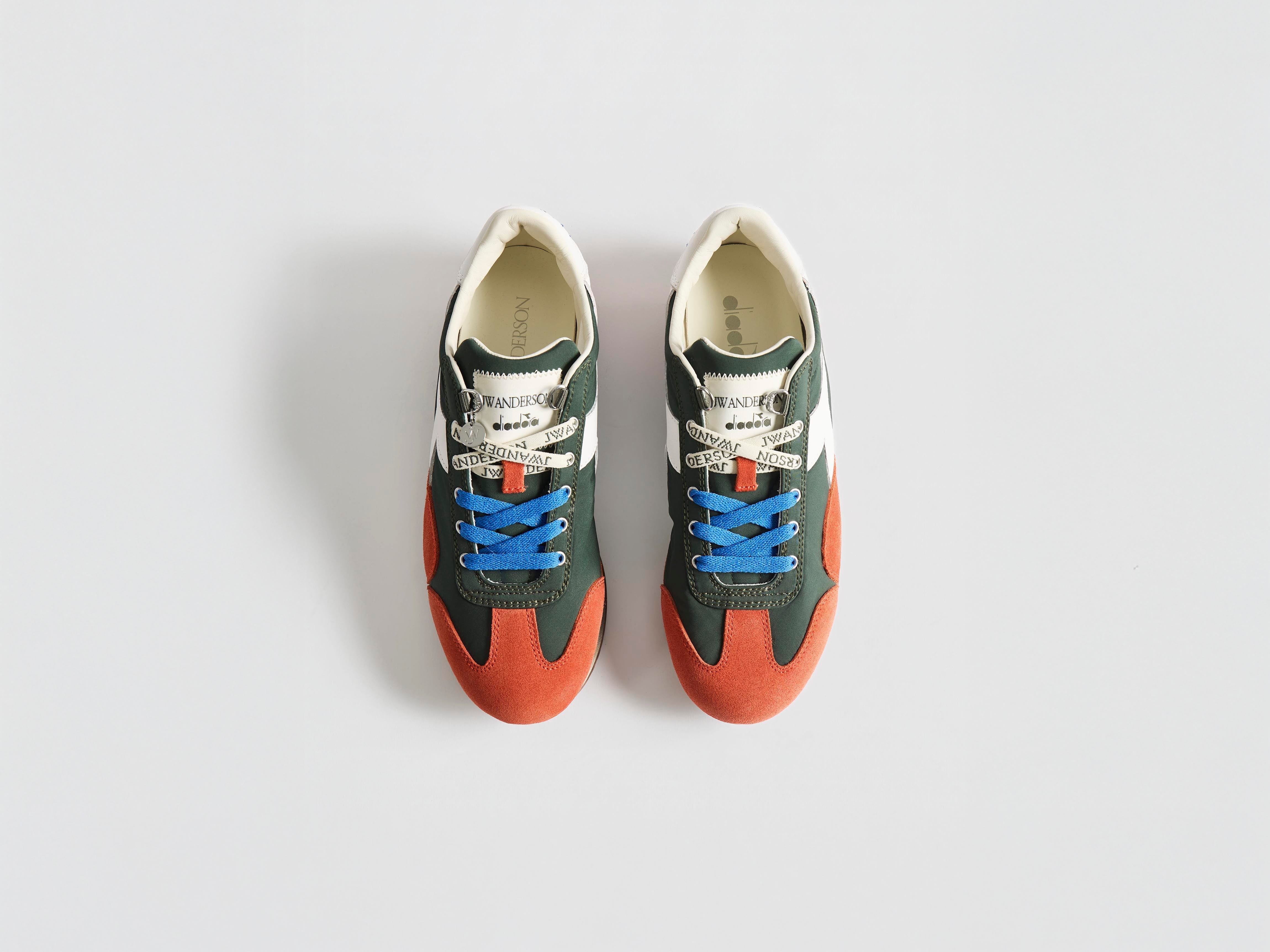 J.W.Anderson Shoes Diadora Equipe Sneaker Damen Grün