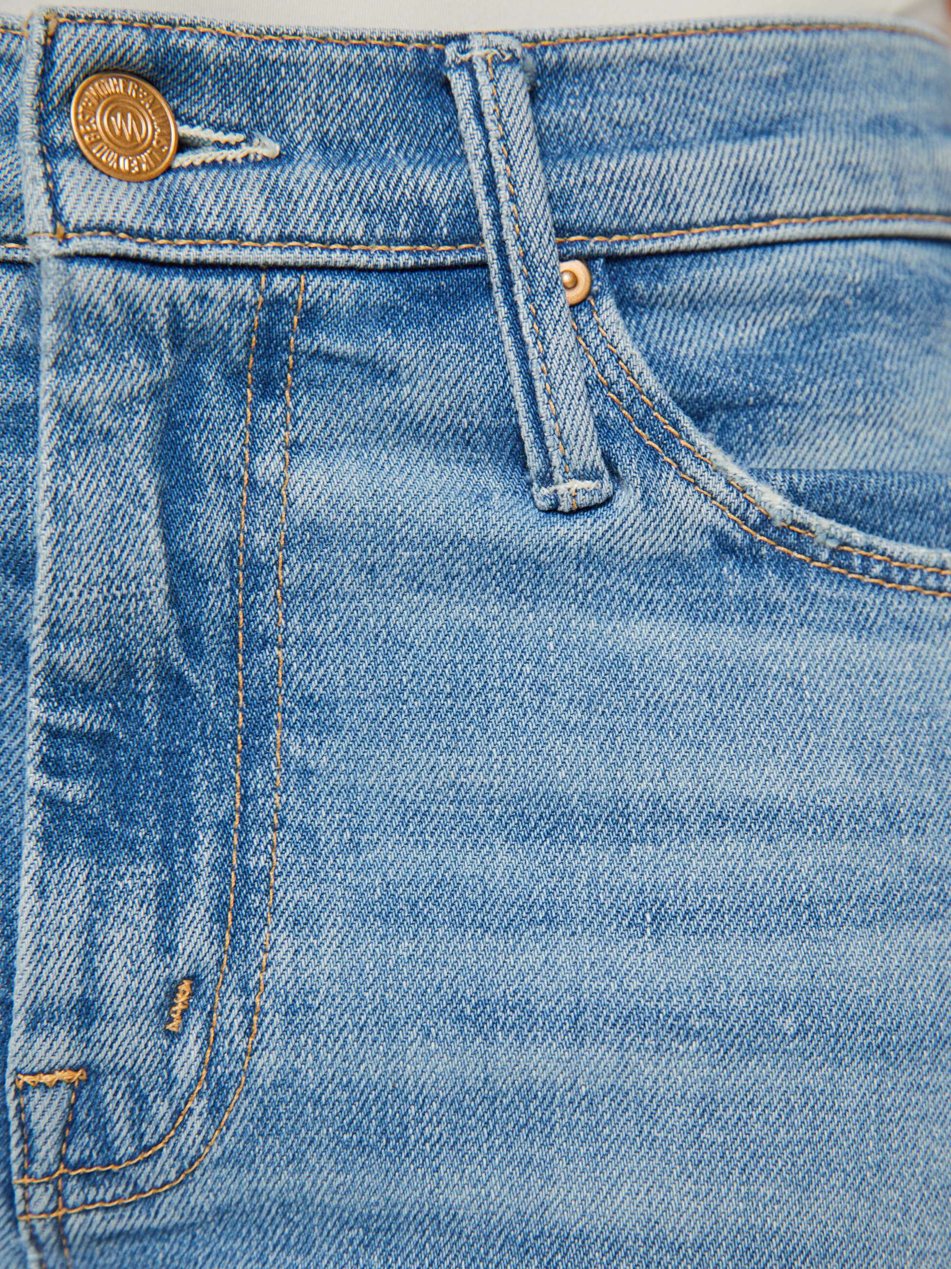 Mother Lil Weekender Fray Petite Jeans Chaos Is Calling